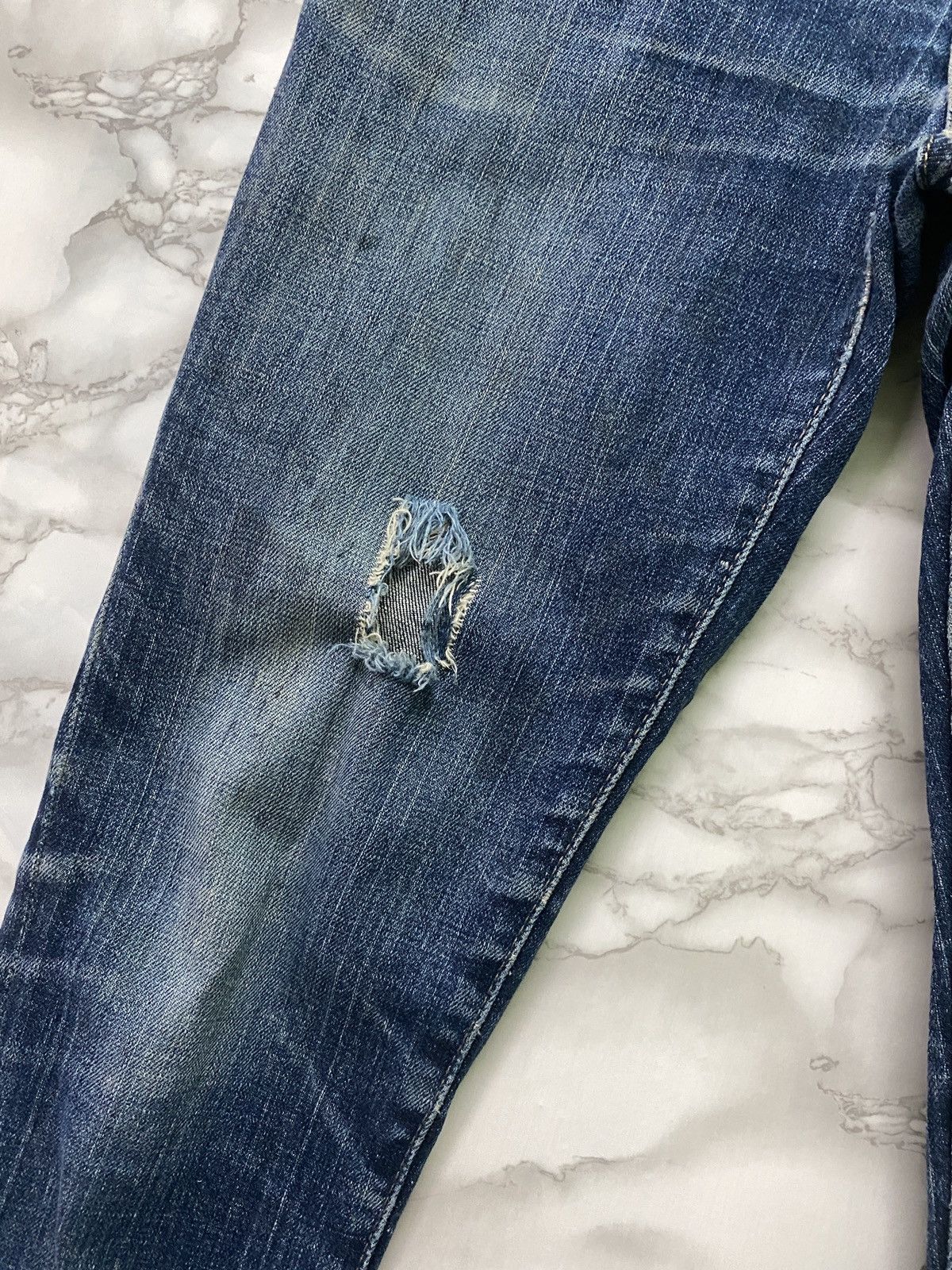 Levi's × Vintage Vintage LEVIS 510 Super Skinny Distressed Jeans - L4 Size US 29 - 9 Thumbnail