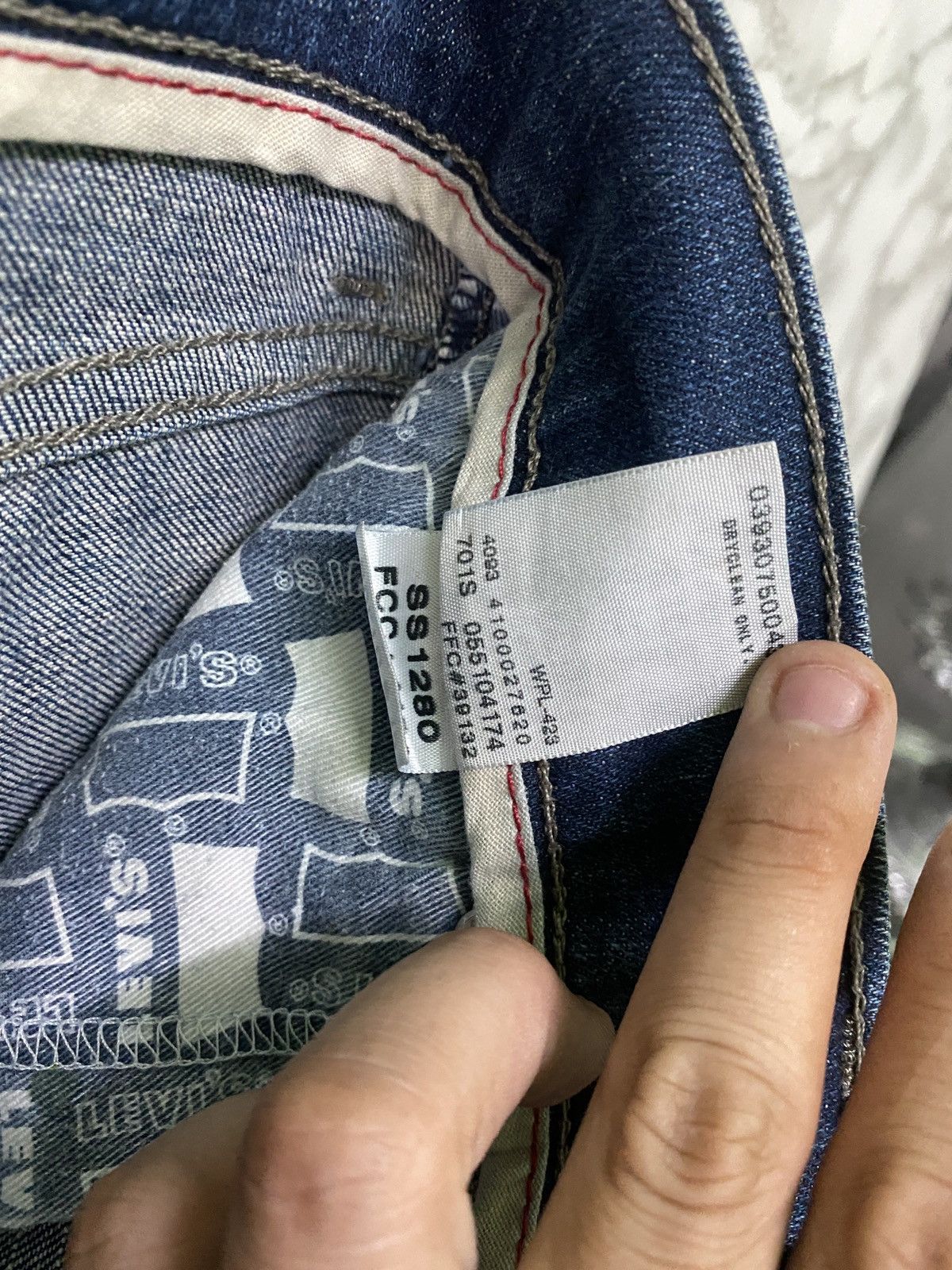 Levi's × Vintage Vintage LEVIS 510 Super Skinny Distressed Jeans - L4 Size US 29 - 21 Thumbnail