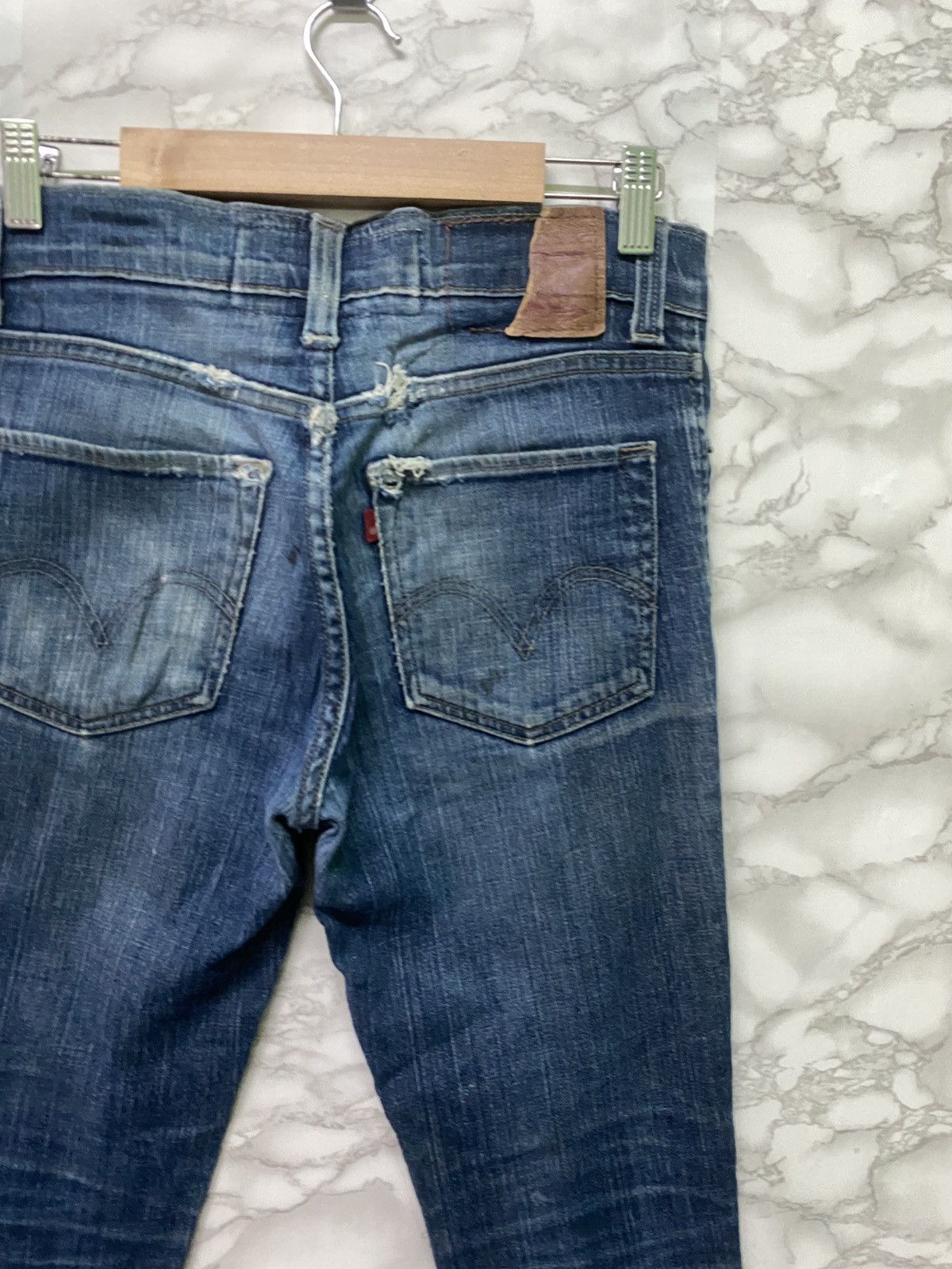 Levi's × Vintage Vintage LEVIS 510 Super Skinny Distressed Jeans - L4 Size US 29 - 13 Thumbnail