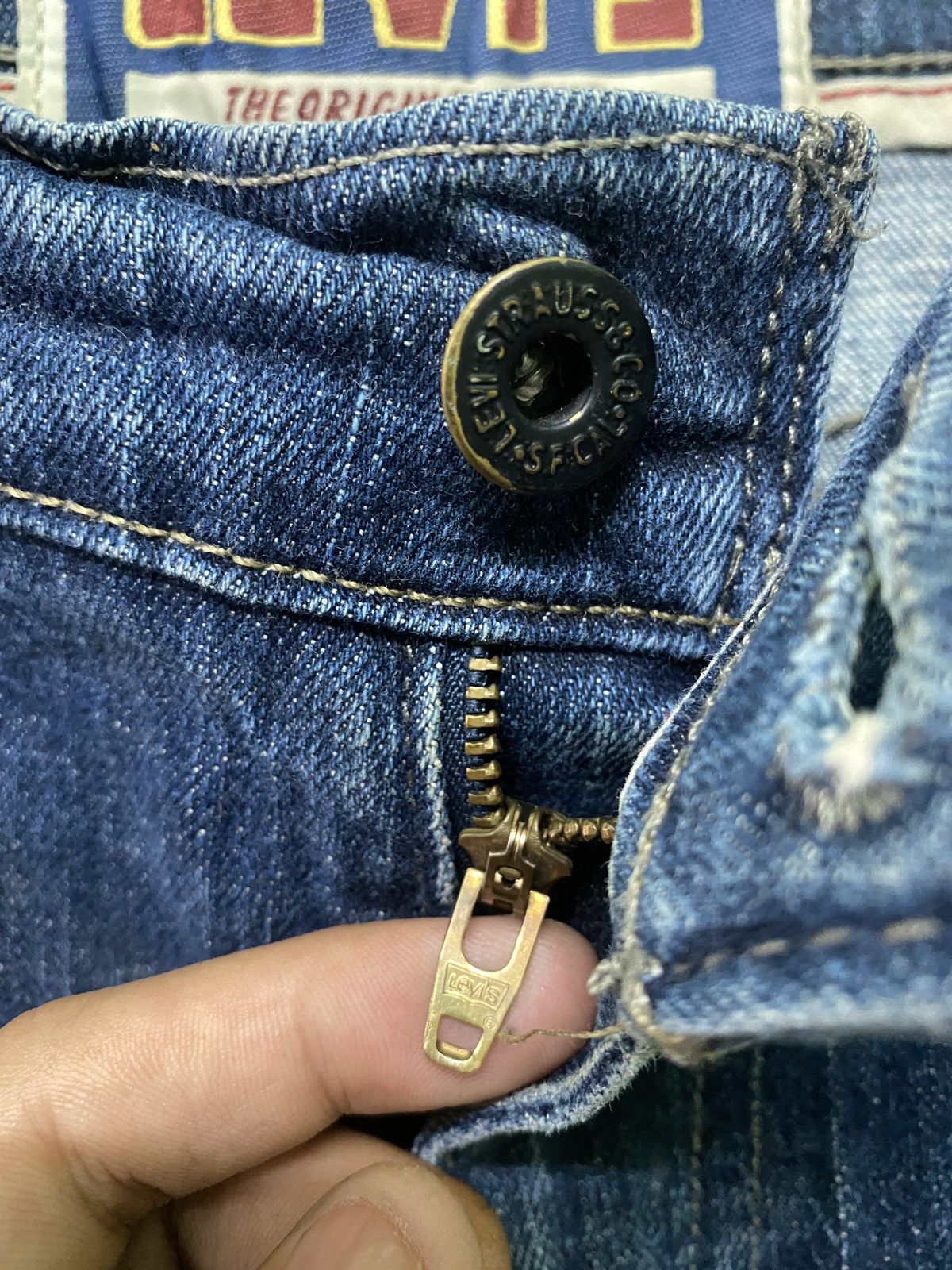 Levi's × Vintage Vintage LEVIS 510 Super Skinny Distressed Jeans - L4 Size US 29 - 18 Thumbnail