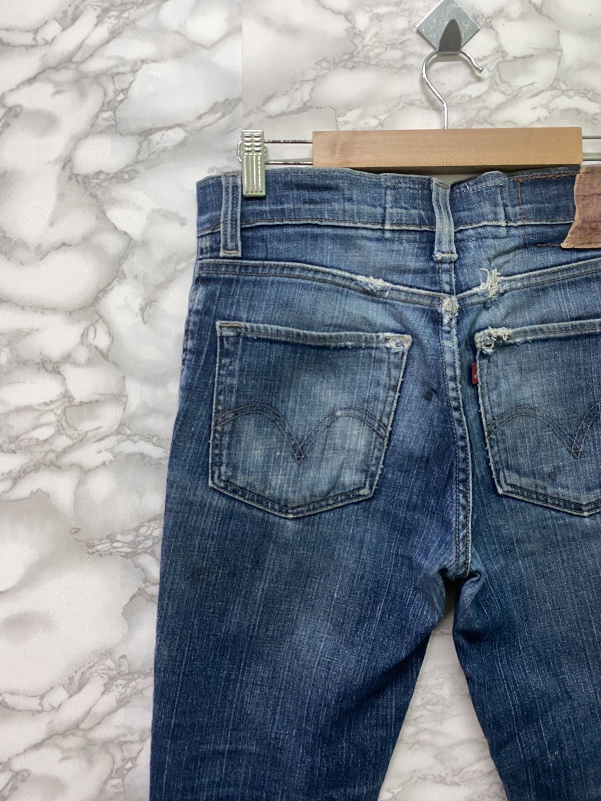 Levi's × Vintage Vintage LEVIS 510 Super Skinny Distressed Jeans - L4 Size US 29 - 12 Thumbnail