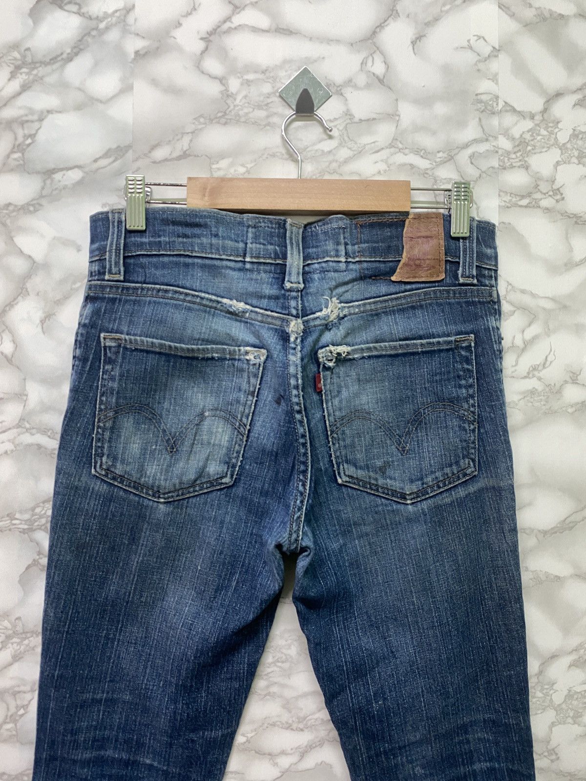Levi's × Vintage Vintage LEVIS 510 Super Skinny Distressed Jeans - L4 Size US 29 - 11 Thumbnail