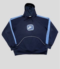 Nike center chest on sale nike swoosh hoodie