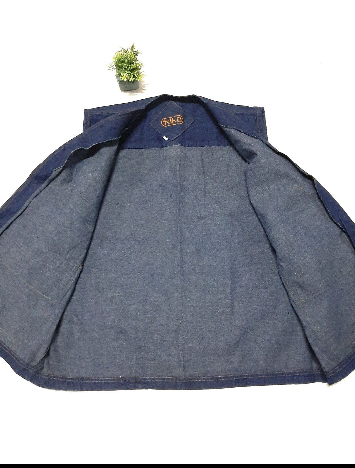 Vintage VINTAGE OTHELLO DENIM VEST MILITARY STREETWEAR STYLE Size US XL / EU 56 / 4 - 2 Thumbnail