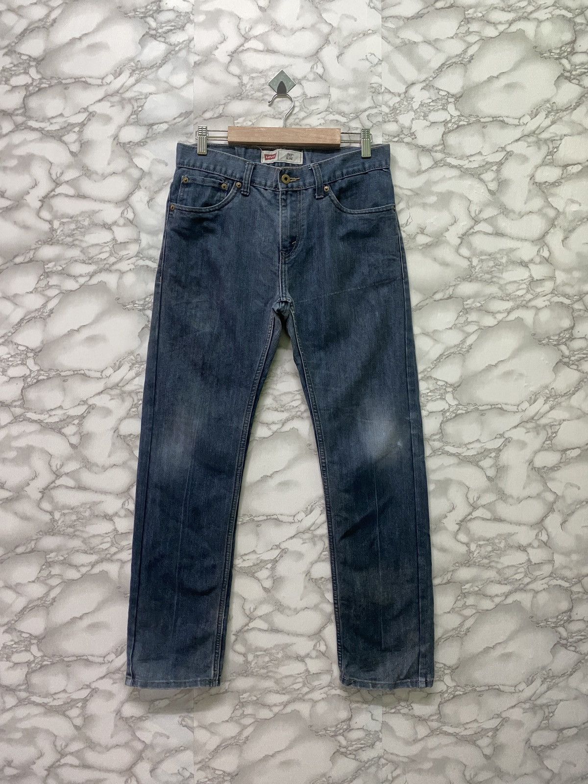 Levi's × Vintage LEVIS 511 Slim Design Mid Blue Jeans- L16 Size US 29 - 1 Thumbnail