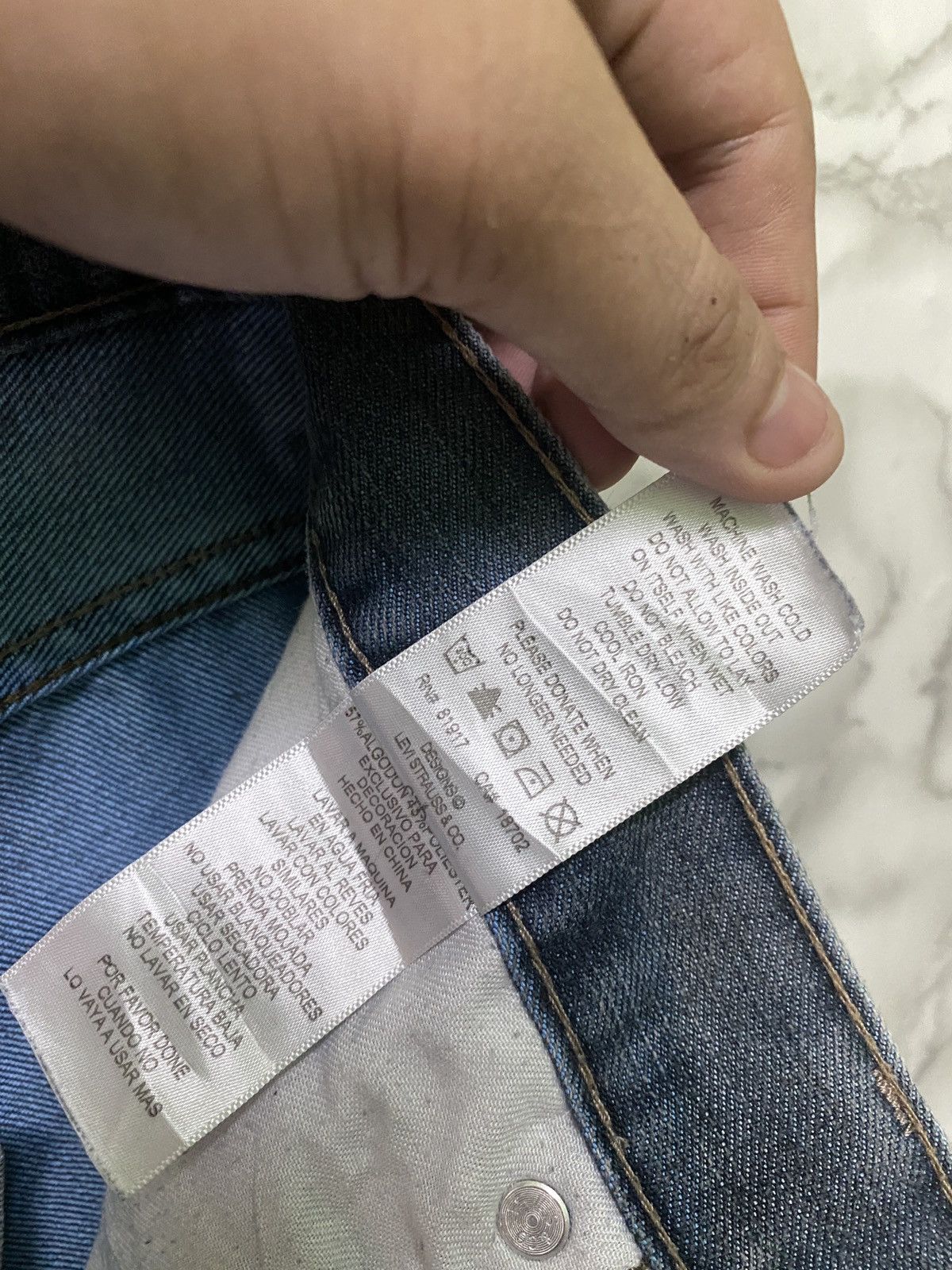 Levi's × Vintage LEVIS 511 Slim Design Mid Blue Jeans- L16 Size US 29 - 19 Thumbnail