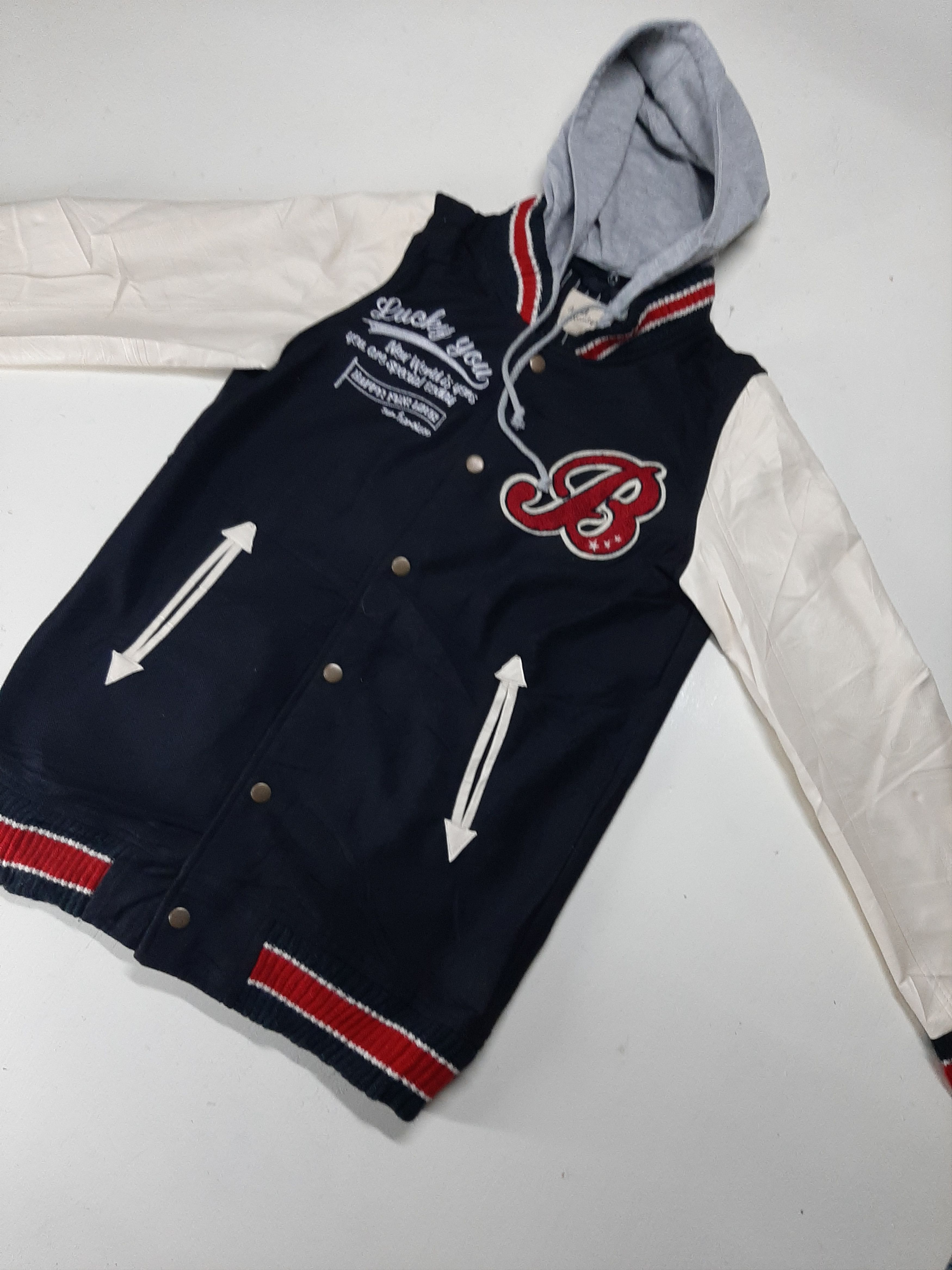 Japanese Brand AVAIL AVANTGARDE VARSITY HODIE WOOL BLEND JACKET JAPAN🇯🇵 Size US S / EU 44-46 / 1 - 3 Thumbnail