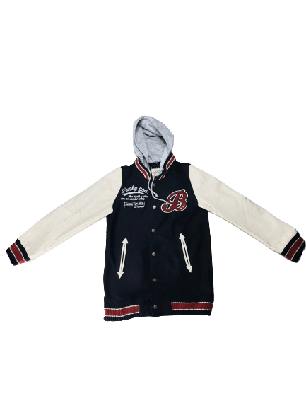 Japanese Brand AVAIL AVANTGARDE VARSITY HODIE WOOL BLEND JACKET JAPAN🇯🇵 Size US S / EU 44-46 / 1 - 1 Thumbnail