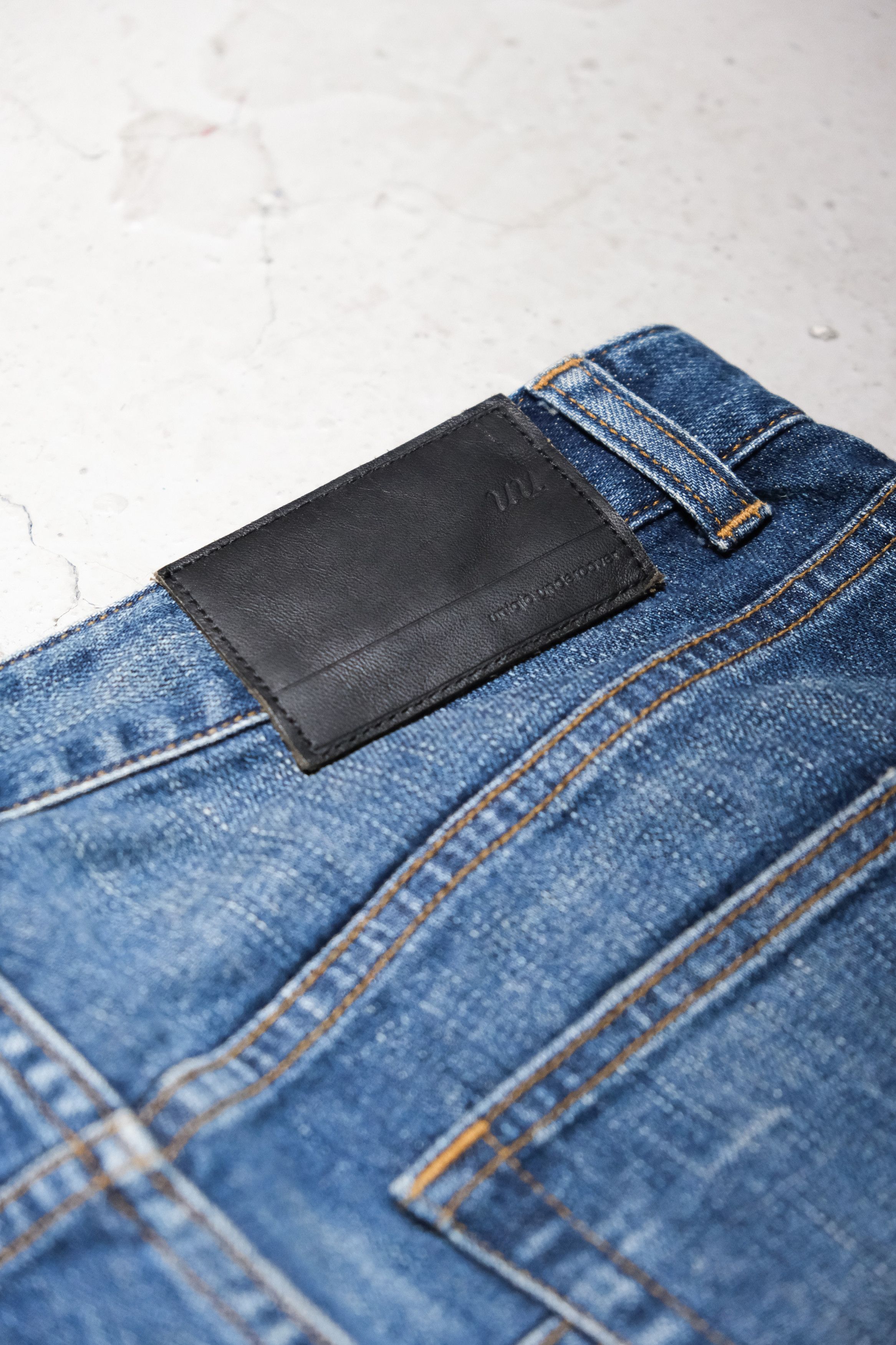 Undercover × Uniqlo Undercover x UNIQLO Skinny Blue Denim Jeans Size US 31 - 8 Thumbnail