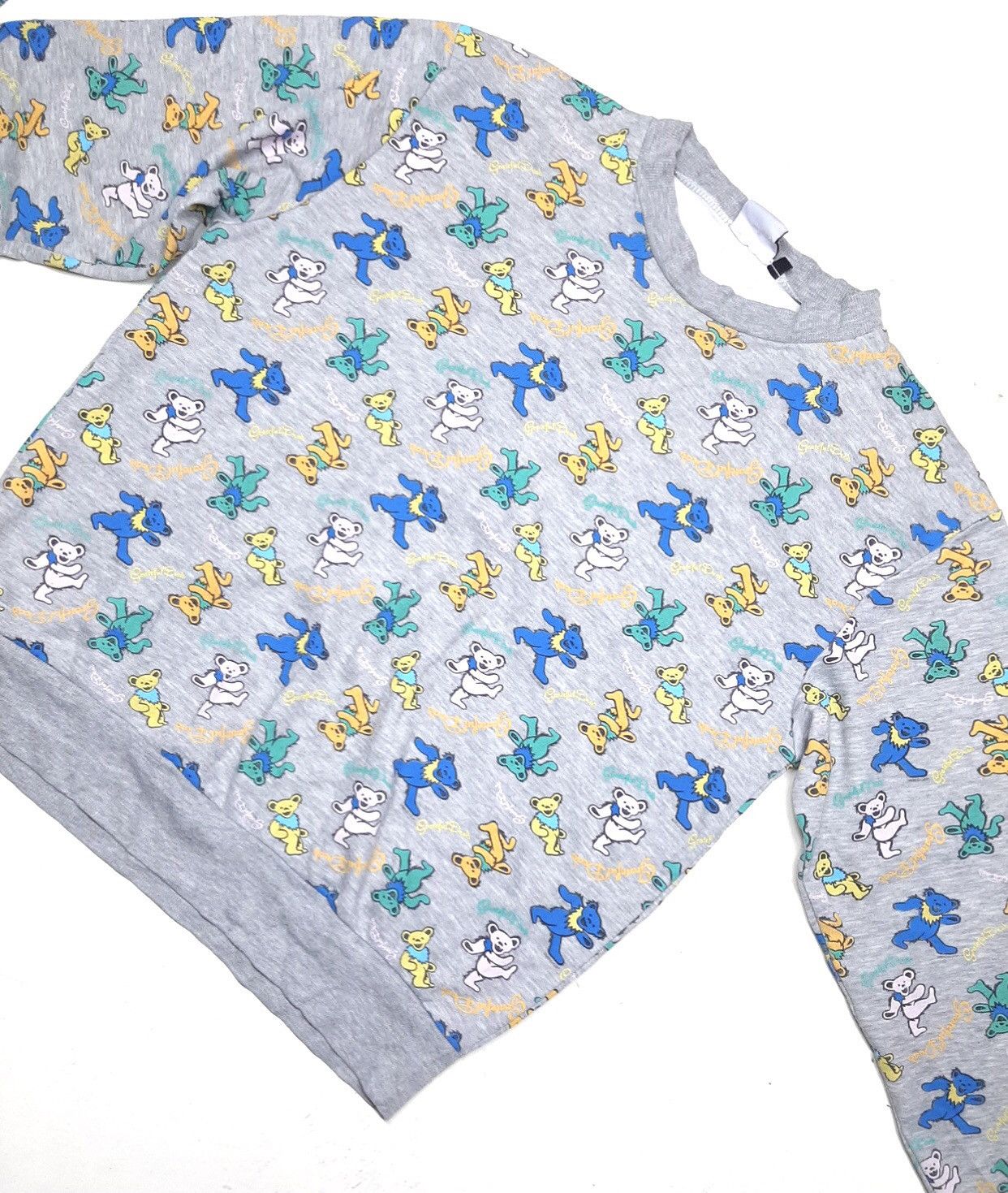 Band Tees × Grateful Dead × Vintage VINTAGE Y2K GRATEFUL DEAD OVER PRINT CREWNECK SWEATSHIRT Size US L / EU 52-54 / 3 - 1 Thumbnail