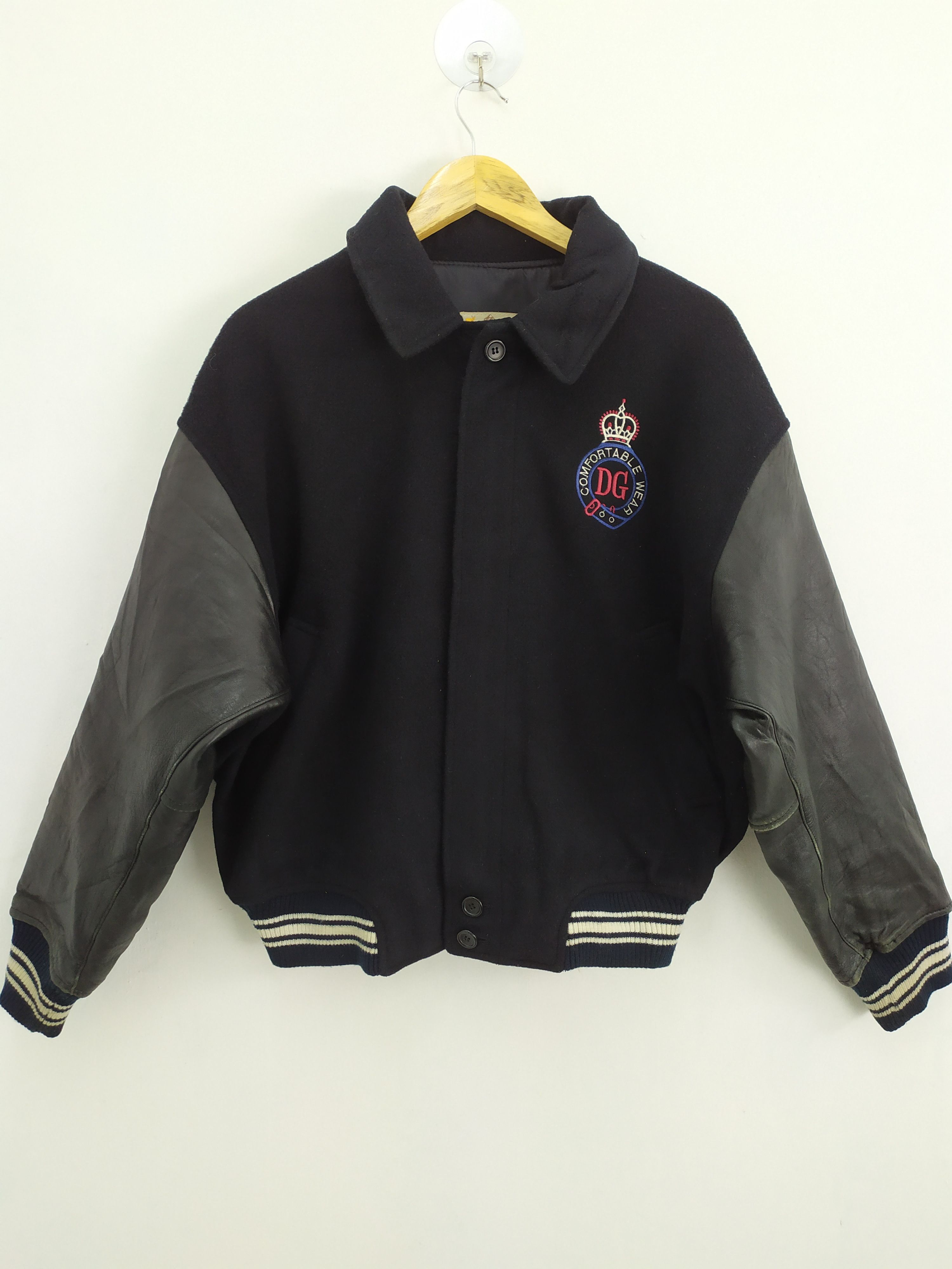 Vision Streetwear D G RACE COMPANY WOOL VARSITY JACKET Size US L / EU 52-54 / 3 - 2 Thumbnail
