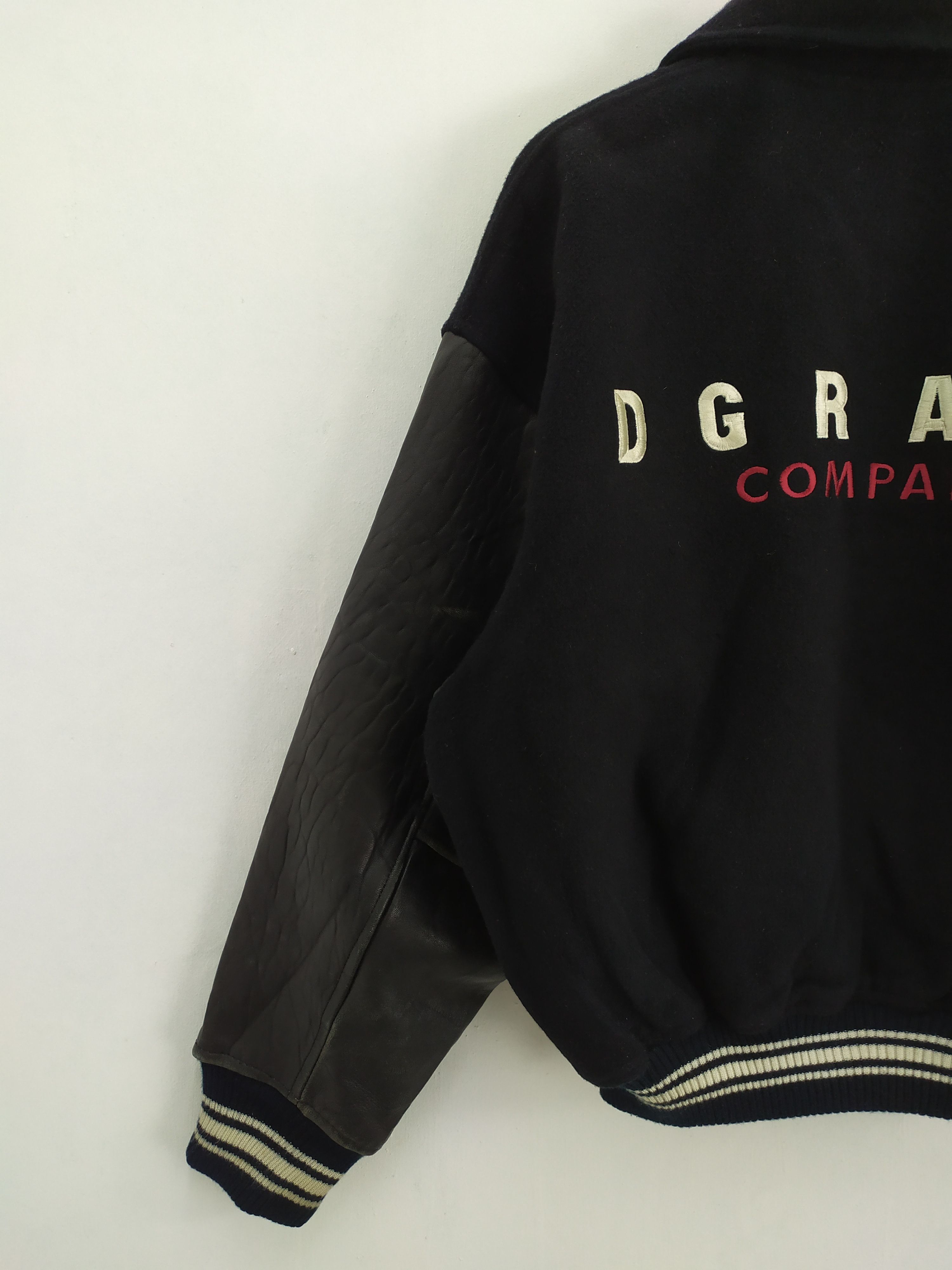 Vision Streetwear D G RACE COMPANY WOOL VARSITY JACKET Size US L / EU 52-54 / 3 - 4 Thumbnail