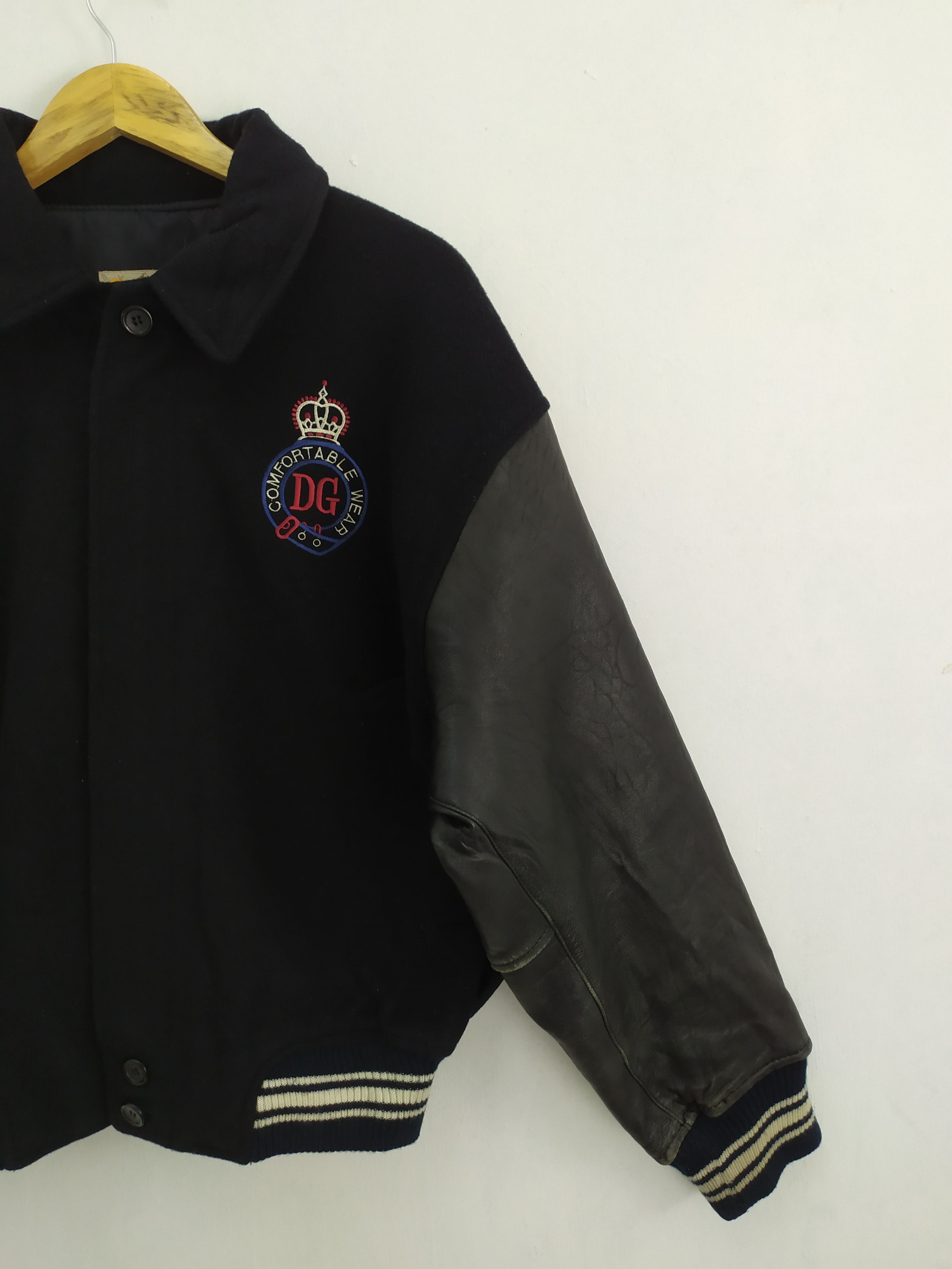 Vision Streetwear D G RACE COMPANY WOOL VARSITY JACKET Size US L / EU 52-54 / 3 - 7 Thumbnail