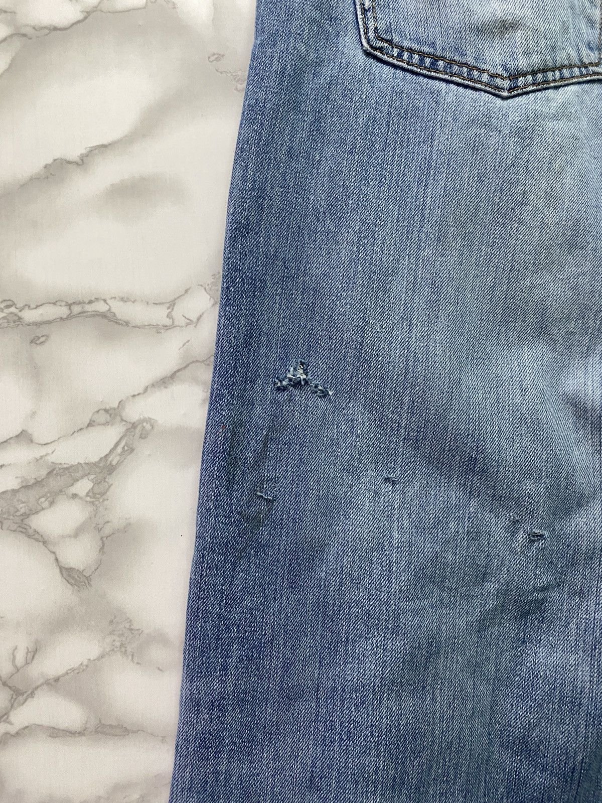 Levi's × Vintage Vintage 90s LEVIS 569 Loose Straight Distressed Jean - L2 Size US 32 / EU 48 - 18 Thumbnail