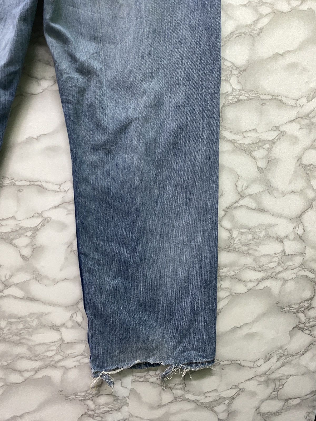 Levi's × Vintage Vintage 90s LEVIS 569 Loose Straight Distressed Jean - L2 Size US 32 / EU 48 - 15 Thumbnail