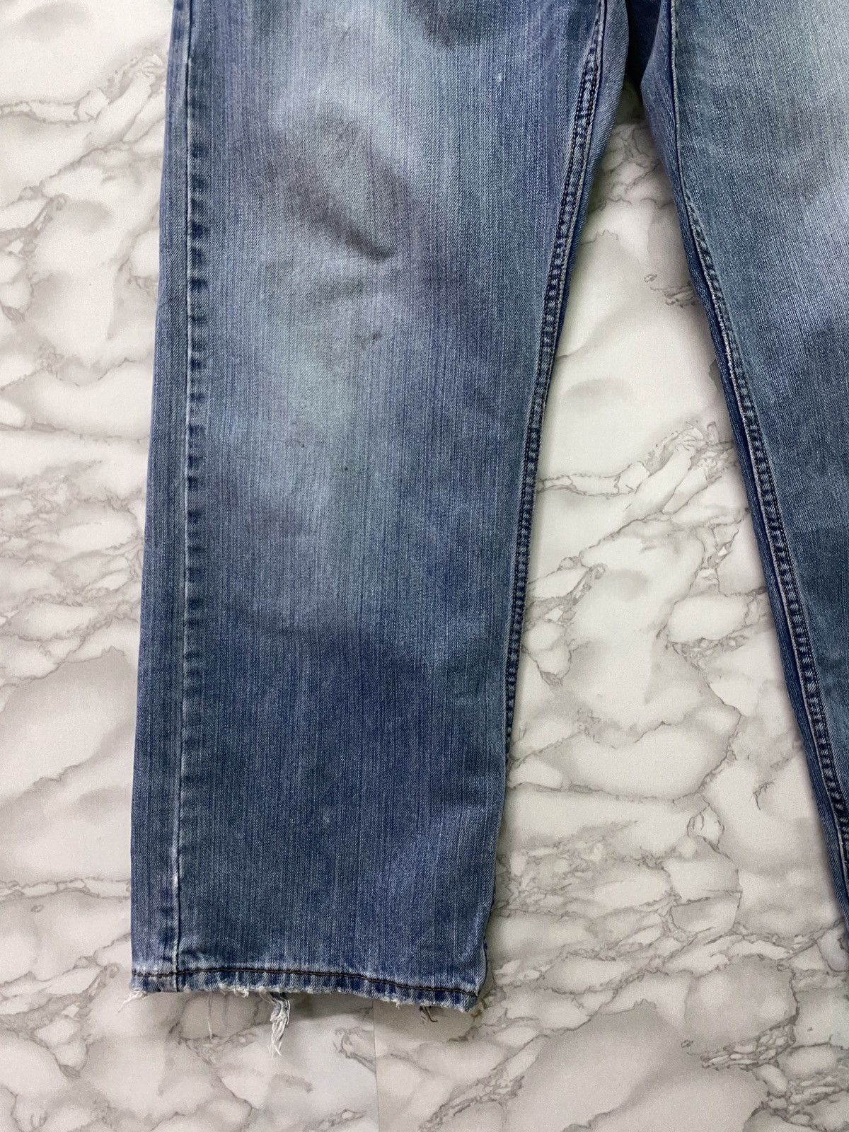 Levi's × Vintage Vintage 90s LEVIS 569 Loose Straight Distressed Jean - L2 Size US 32 / EU 48 - 8 Thumbnail