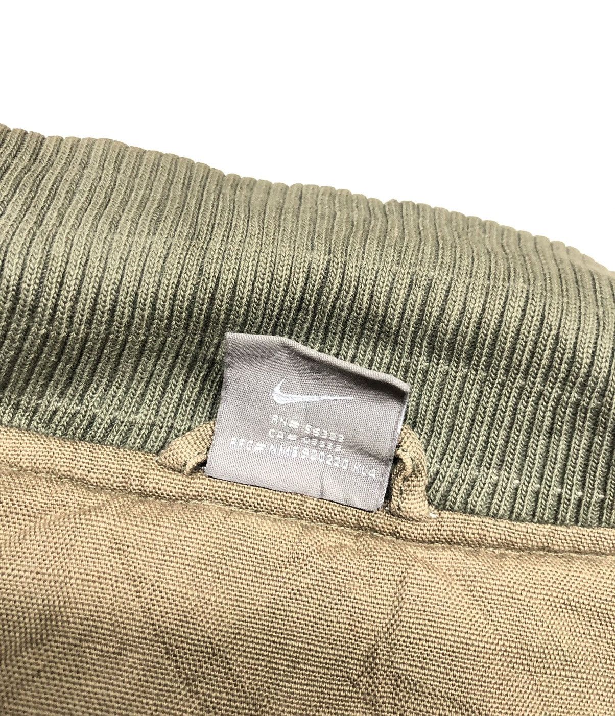 Nike × Vintage VINTAGE NIKE ZIPPER MILITARY STREET WEAR STYLE JACKET Size US XL / EU 56 / 4 - 8 Thumbnail