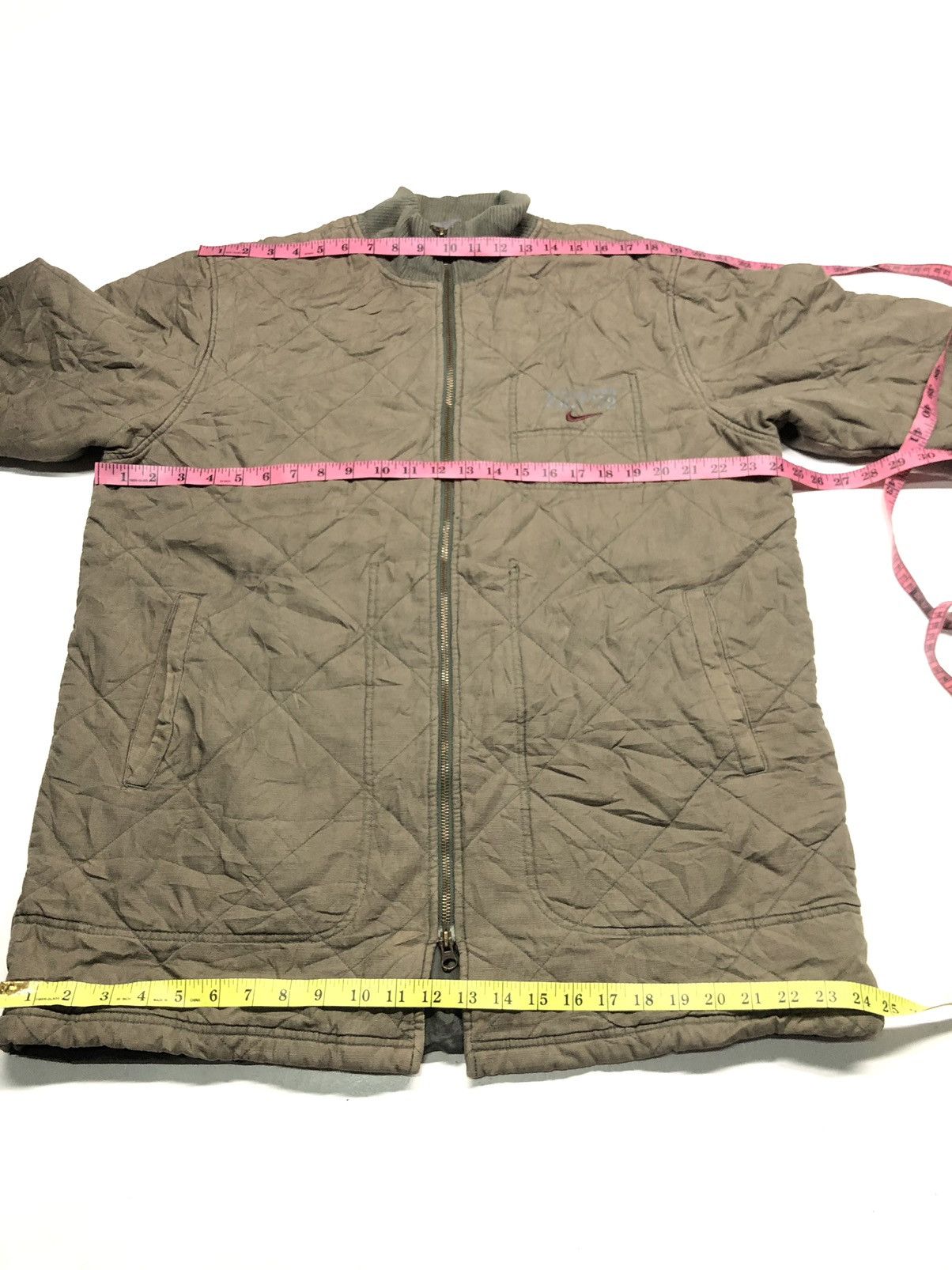Nike × Vintage VINTAGE NIKE ZIPPER MILITARY STREET WEAR STYLE JACKET Size US XL / EU 56 / 4 - 13 Thumbnail