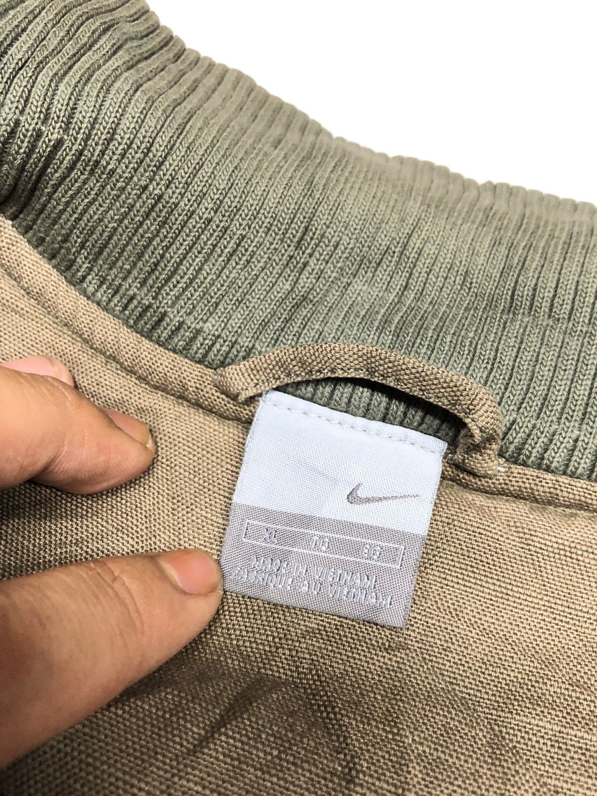 Nike × Vintage VINTAGE NIKE ZIPPER MILITARY STREET WEAR STYLE JACKET Size US XL / EU 56 / 4 - 9 Thumbnail