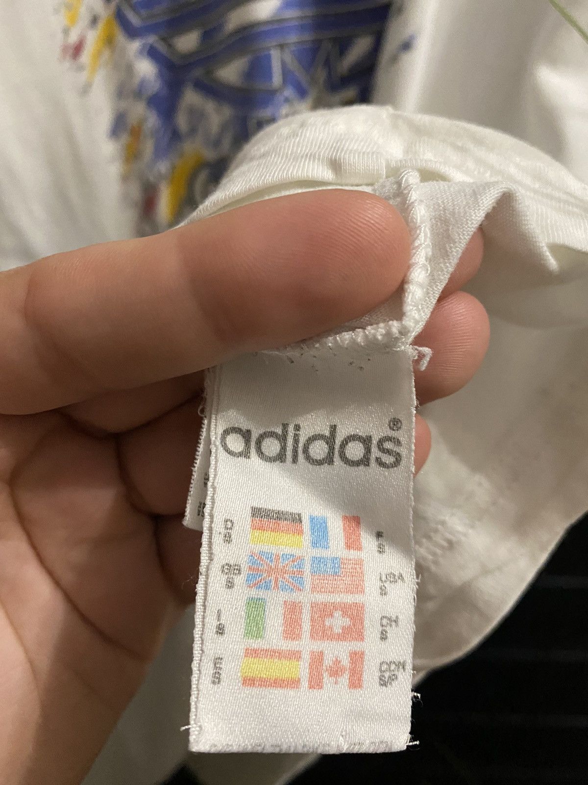 Adidas Rare Vintage T-shirt Adidas 90’s Big Logo Size US S / EU 44-46 / 1 - 6 Thumbnail