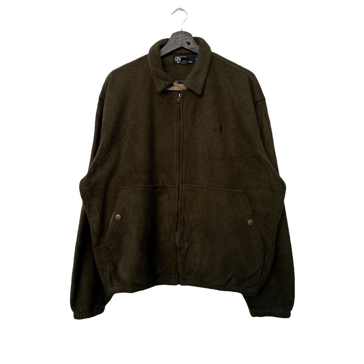 Polo Ralph Lauren VINTAGE FLEECE JACKET POLO RALPH LAUREN Size US L / EU 52-54 / 3 - 1 Thumbnail