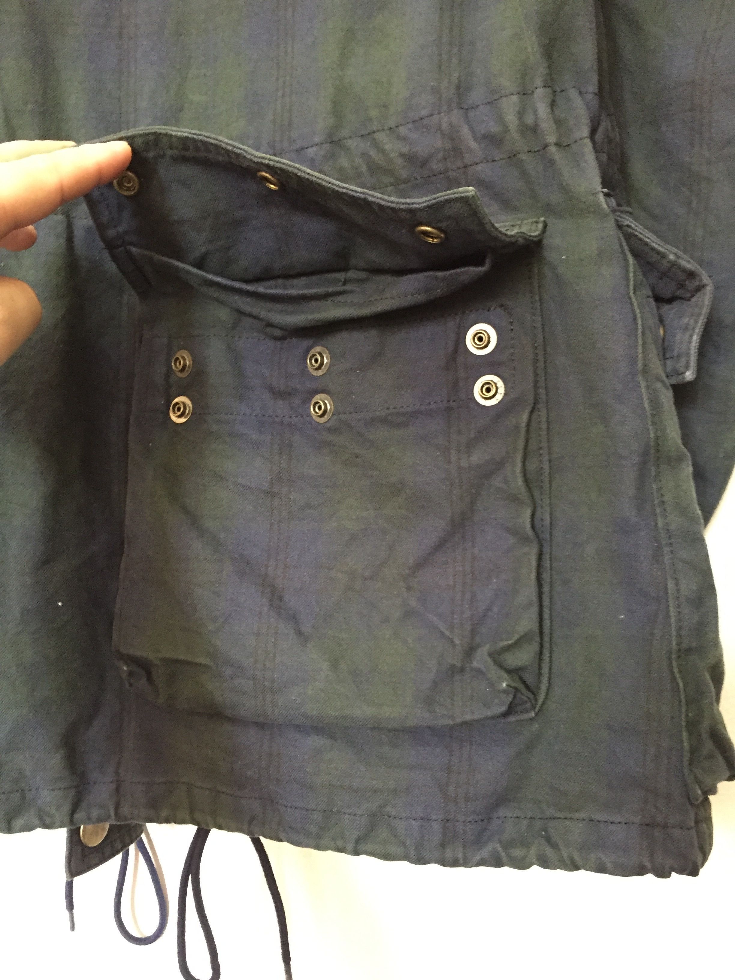 General Research 2006 Blackwatch tartan riding Multibutton parka jacket Size US L / EU 52-54 / 3 - 17 Thumbnail