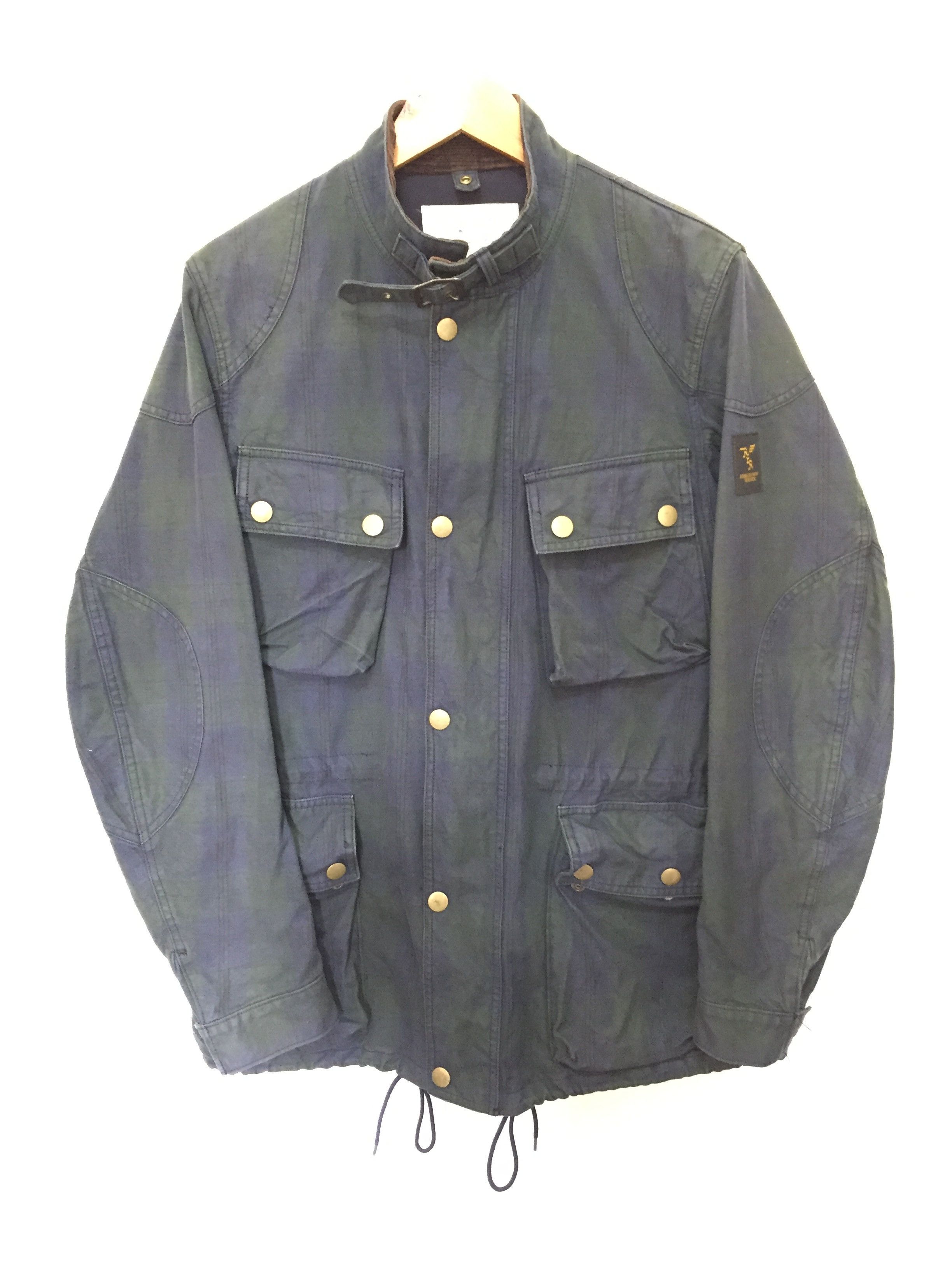 General Research 2006 Blackwatch tartan riding Multibutton parka jacket Size US L / EU 52-54 / 3 - 2 Thumbnail