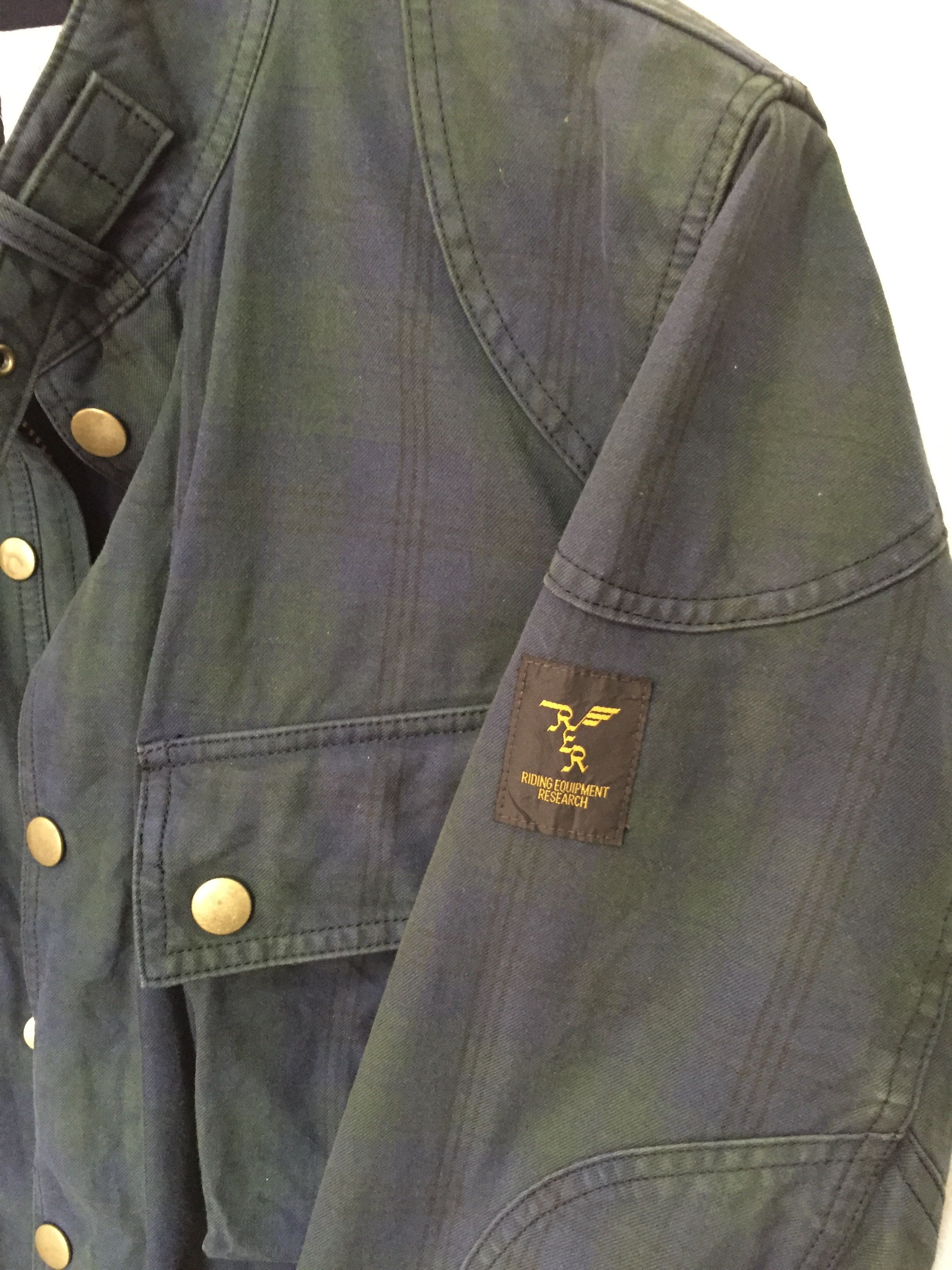 General Research 2006 Blackwatch tartan riding Multibutton parka jacket Size US L / EU 52-54 / 3 - 10 Thumbnail