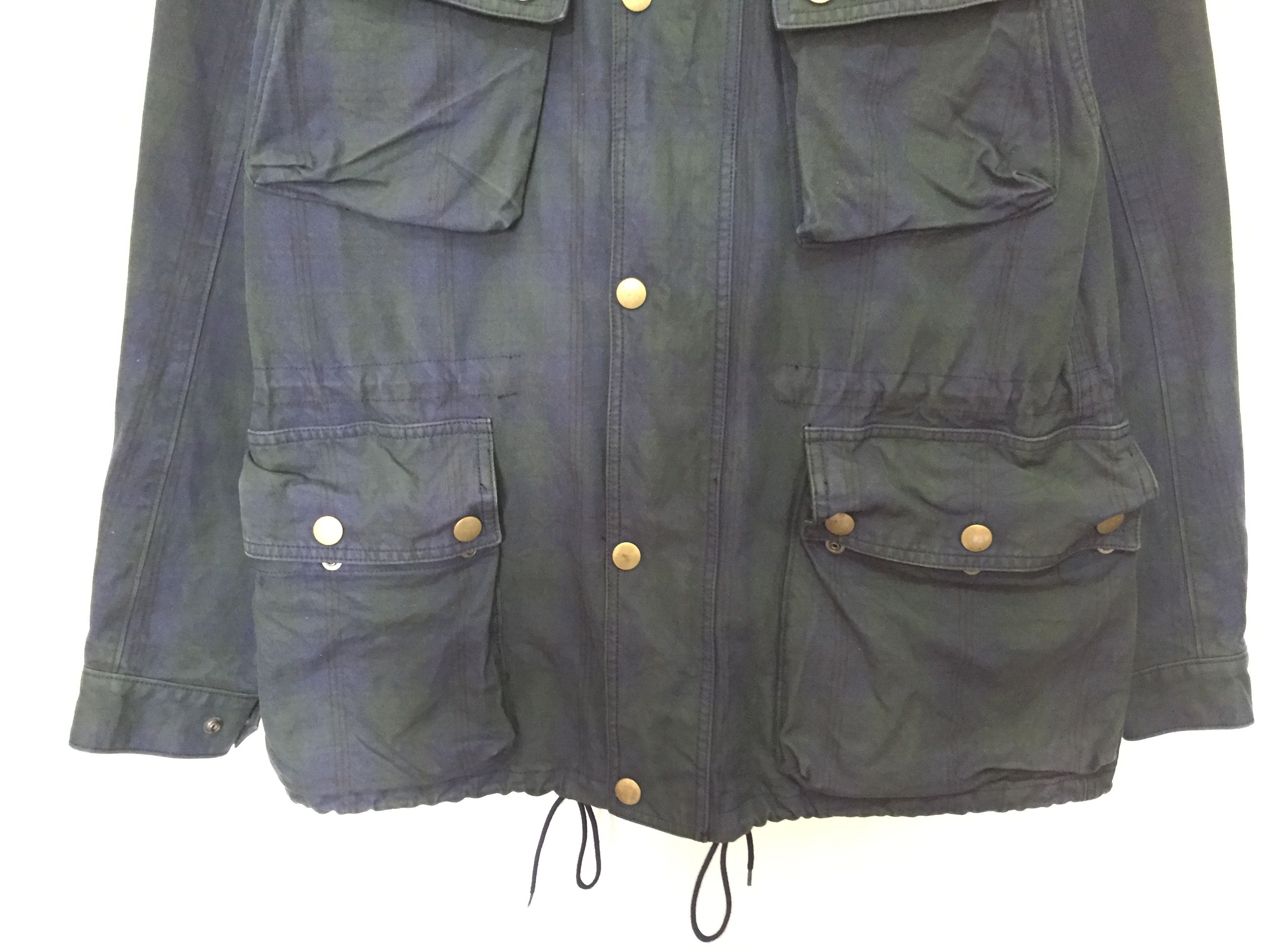 General Research 2006 Blackwatch tartan riding Multibutton parka jacket Size US L / EU 52-54 / 3 - 5 Thumbnail