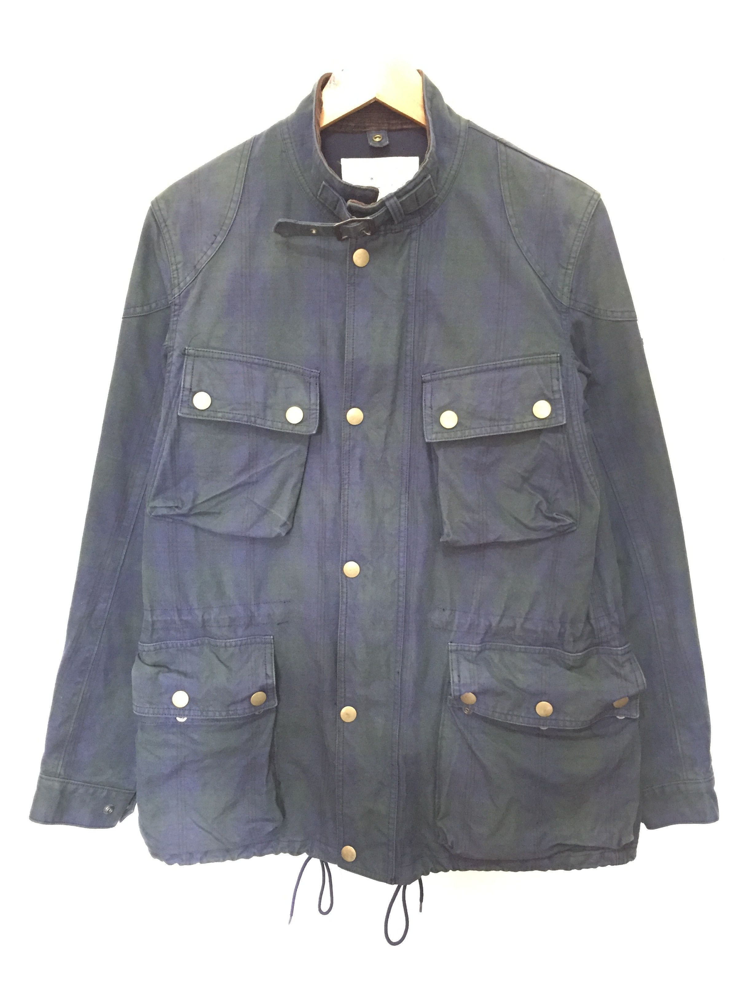 General Research 2006 Blackwatch tartan riding Multibutton parka jacket Size US L / EU 52-54 / 3 - 3 Thumbnail