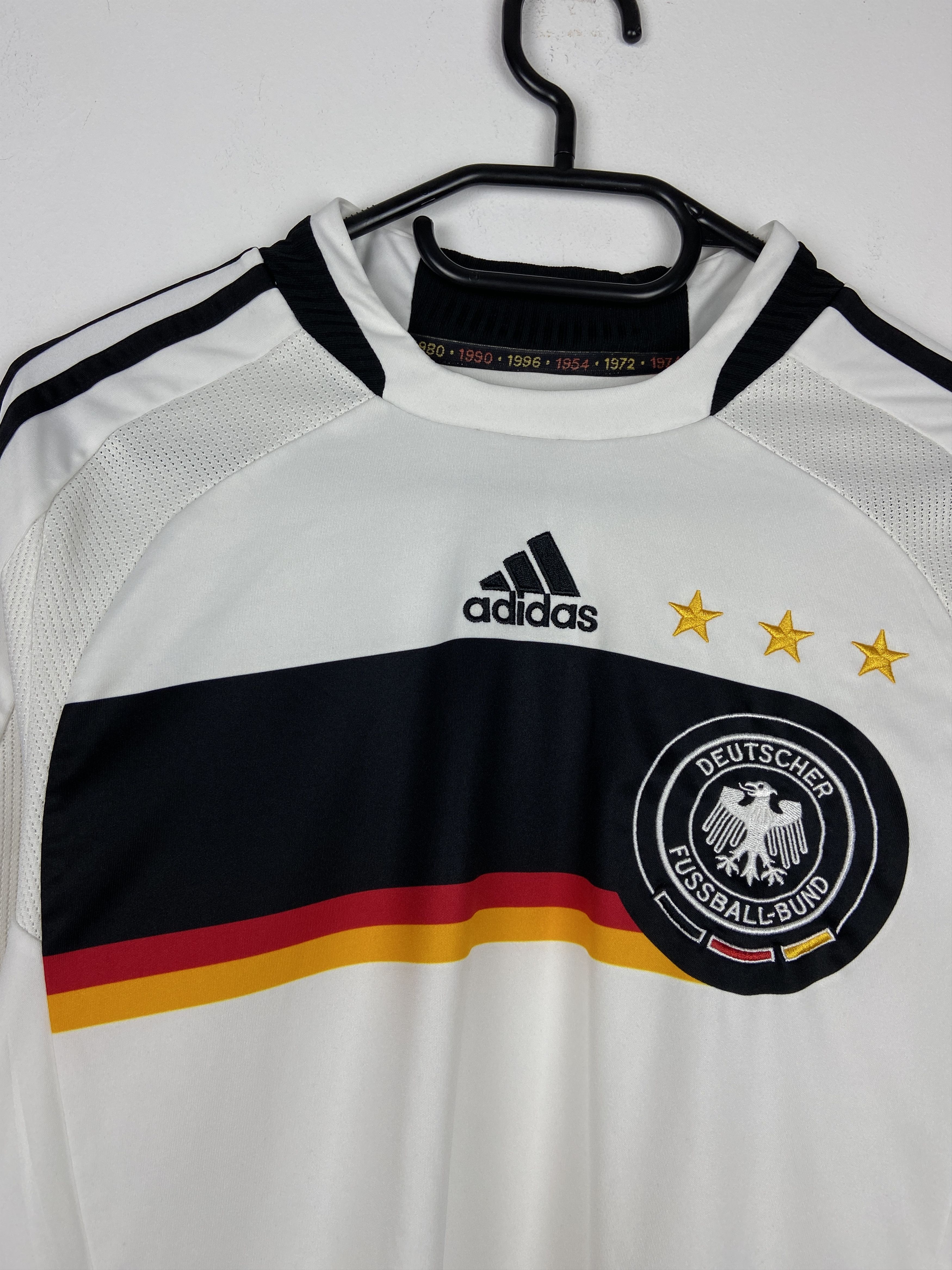 Adidas Germany Soccer Team 2008 Home Jersey Football Shirt Size US S / EU 44-46 / 1 - 3 Thumbnail