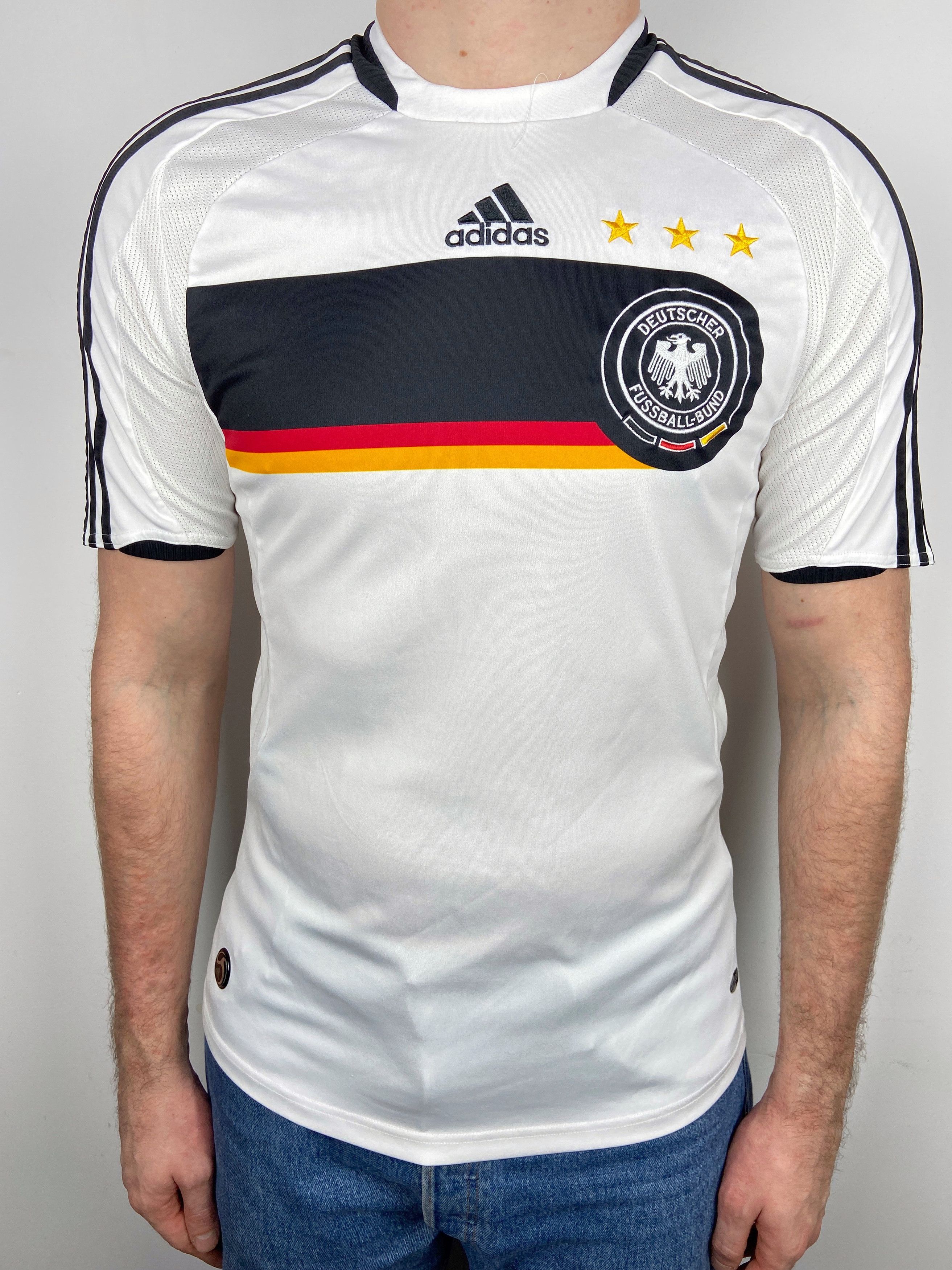 Adidas Germany Soccer Team 2008 Home Jersey Football Shirt Size US S / EU 44-46 / 1 - 1 Thumbnail