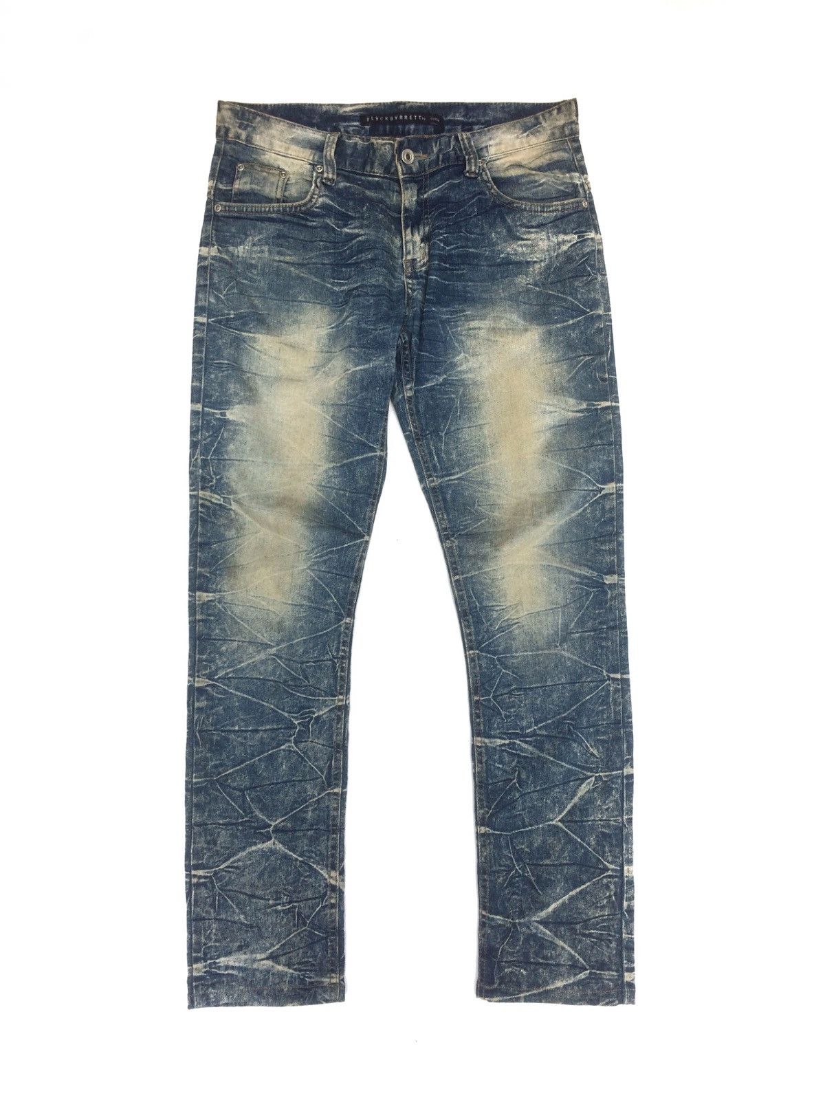 BLVCK BVRRET by CCENE Slim Fit Soft Cotton Jeans