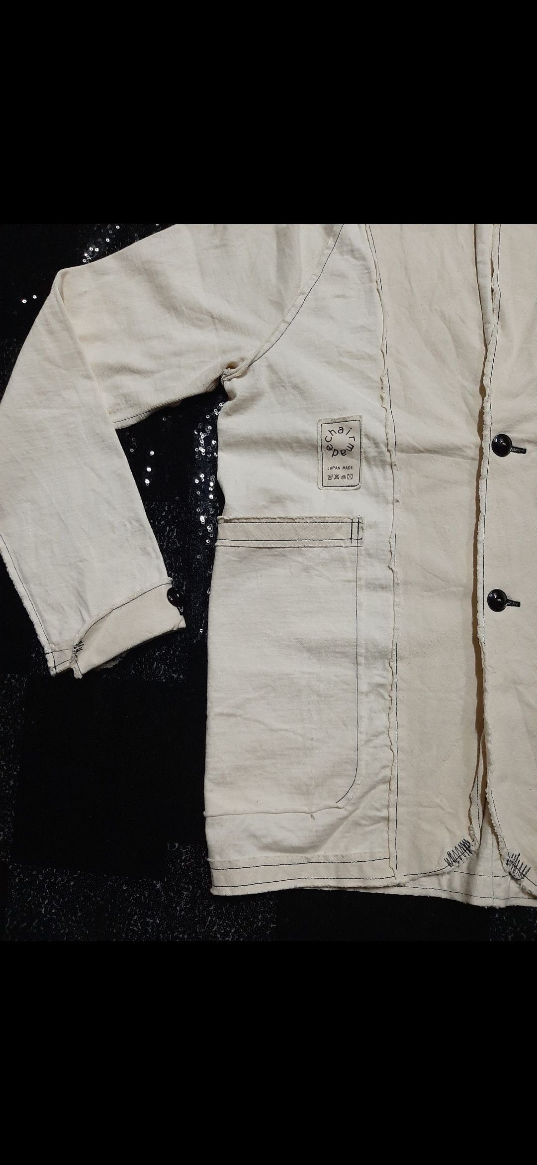 Designer × Japanese Brand CHAIR MADE DISTRESSED DESIGN JAPAN MADE JACKET Size US S / EU 44-46 / 1 - 3 Thumbnail