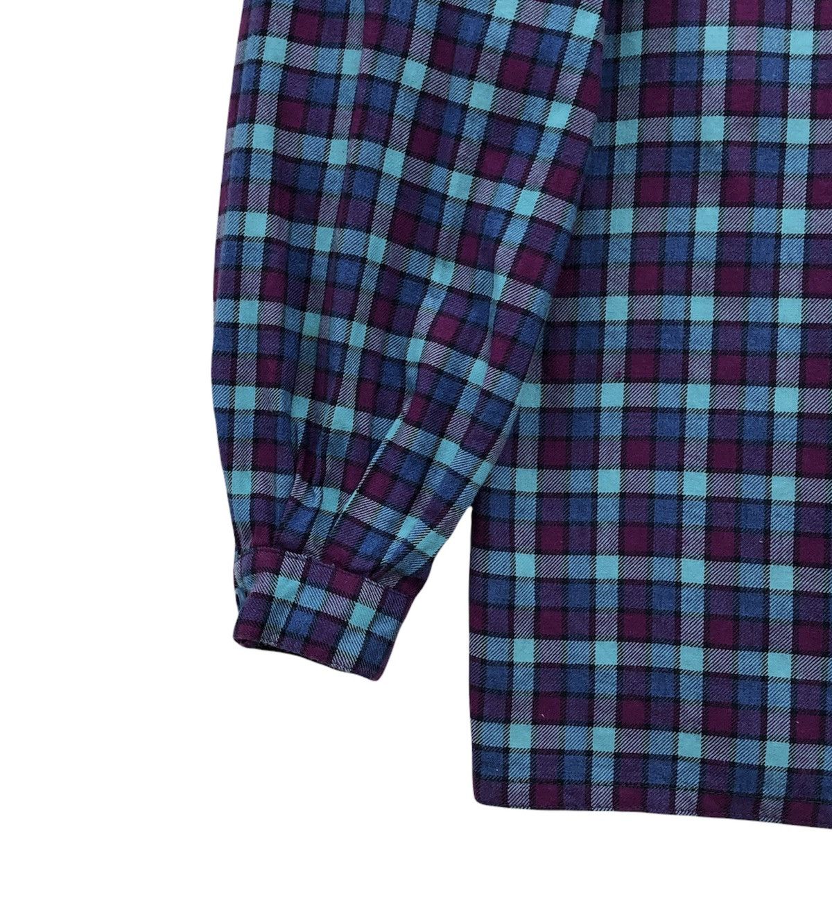 Christian Dior Monsieur 🔥Vtg Christian Dior Sport Checked Women Long Sleeves Shirt Size ONE SIZE - 6 Thumbnail
