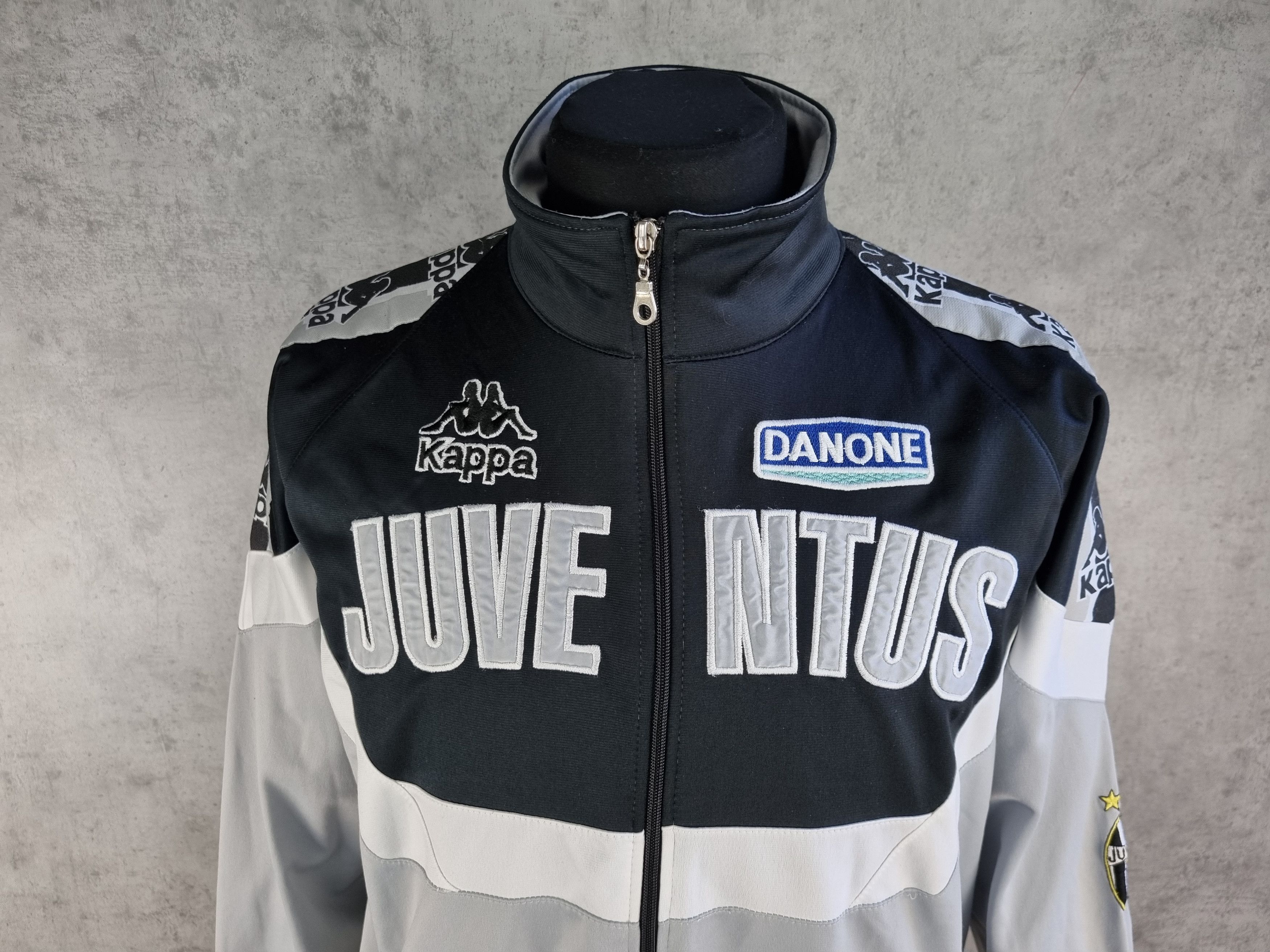 Kappa Vintage Rare 1992-93 Kappa Juventus Danone Zip Jacket | Grailed