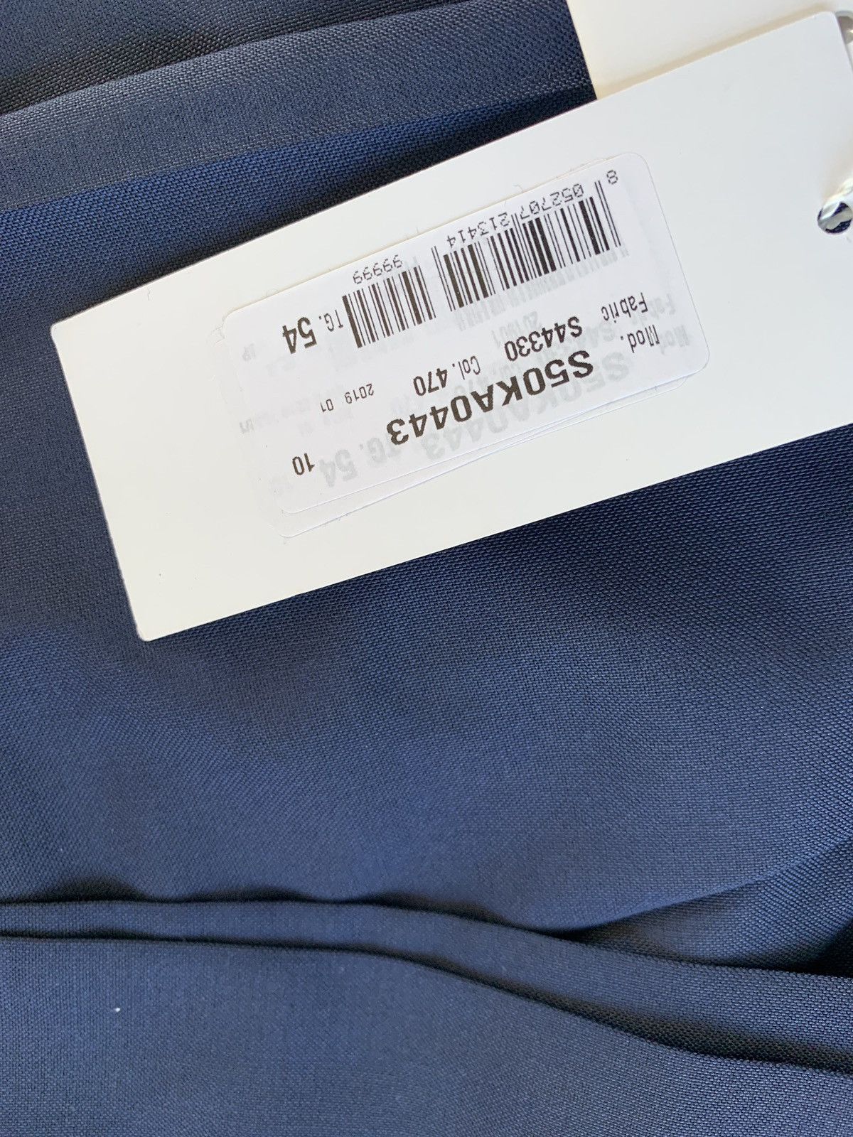Maison Margiela 14 Dark Navy Wool Slacks Size US 38 / EU 54 - 14 Thumbnail