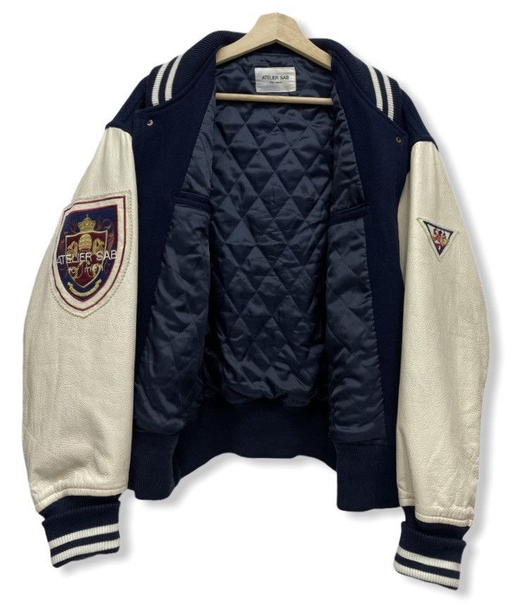 Japanese Brand RARE!! 90’s ATELIER SAB NEO TRADITIONAL Varsity Jacket Size US M / EU 48-50 / 2 - 7 Thumbnail