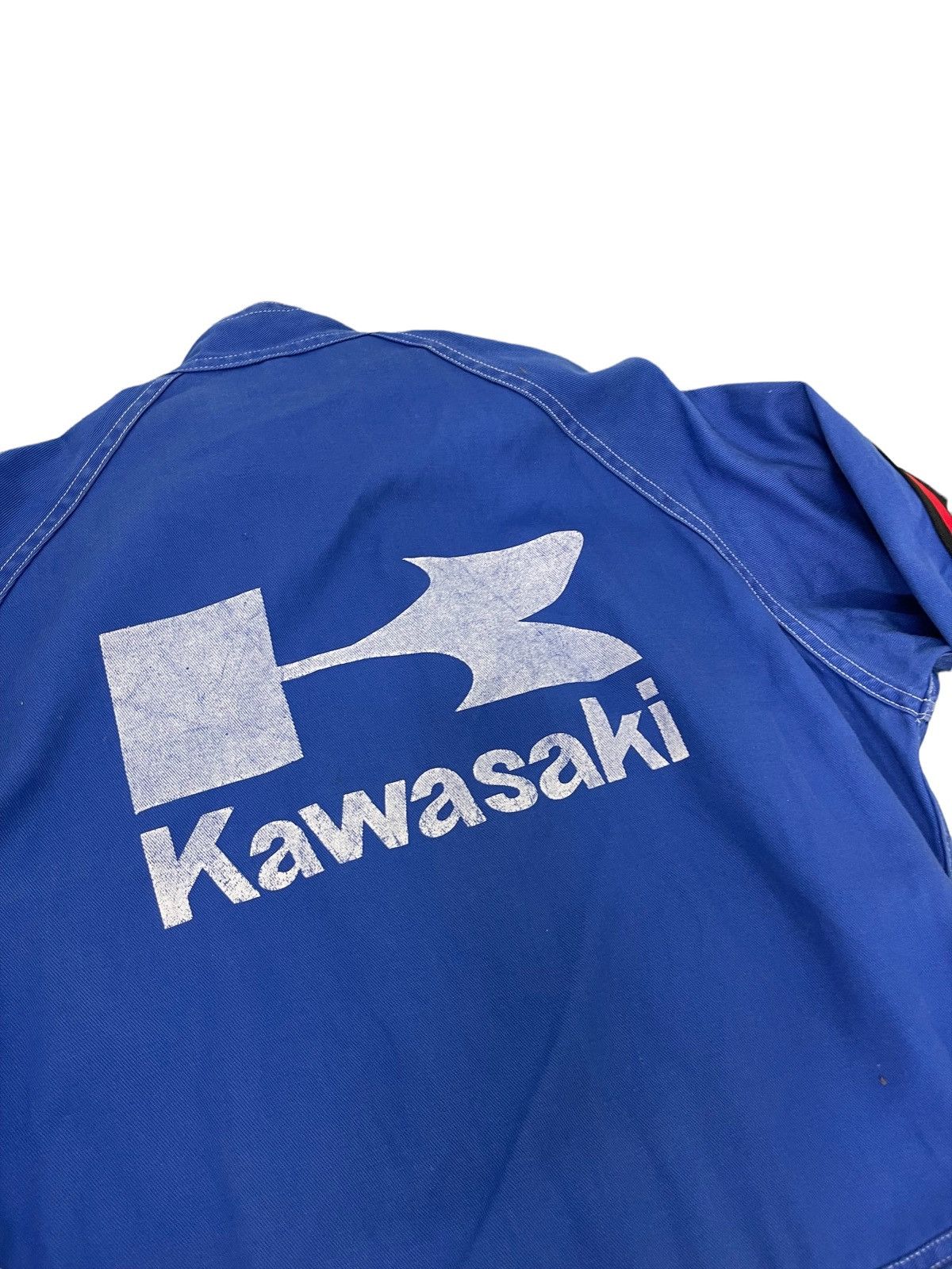 Sports Specialties Rare 90s Kawasaki Racing Team Coveralls 3🟩7 Size US M / EU 48-50 / 2 - 2 Thumbnail