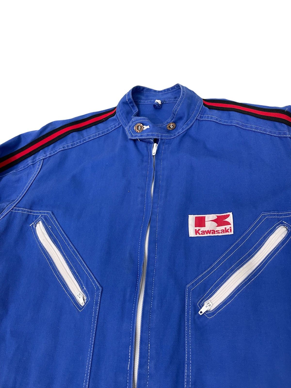 Sports Specialties Rare 90s Kawasaki Racing Team Coveralls 3🟩7 Size US M / EU 48-50 / 2 - 12 Thumbnail