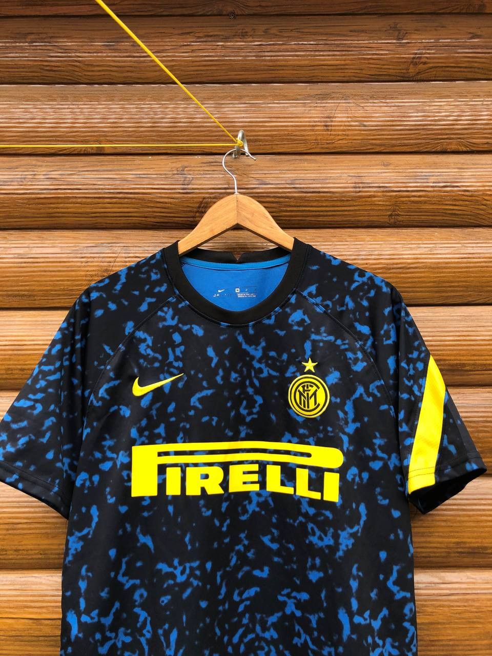 Nike Nike INTER MILAN SOCCER JERSEY FOOTBALL SHIRT Size US M / EU 48-50 / 2 - 2 Thumbnail