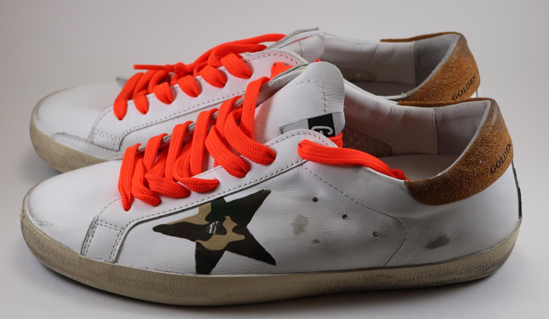 Golden Goose Golden Goose Deluxe Brand Superstar Classic Camo Orange Size US 9 / EU 42 - 3 Thumbnail