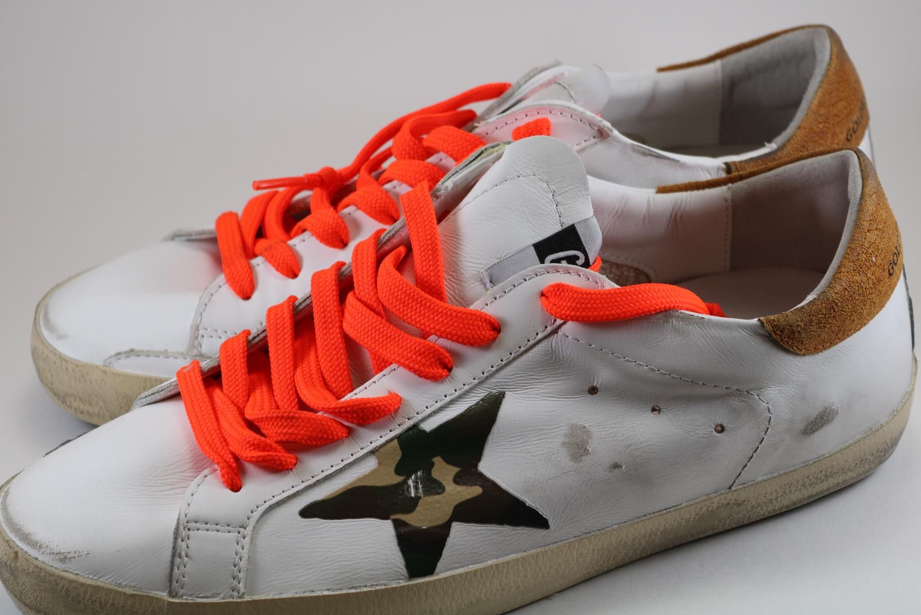 Golden Goose Golden Goose Deluxe Brand Superstar Classic Camo Orange Size US 9 / EU 42 - 2 Thumbnail