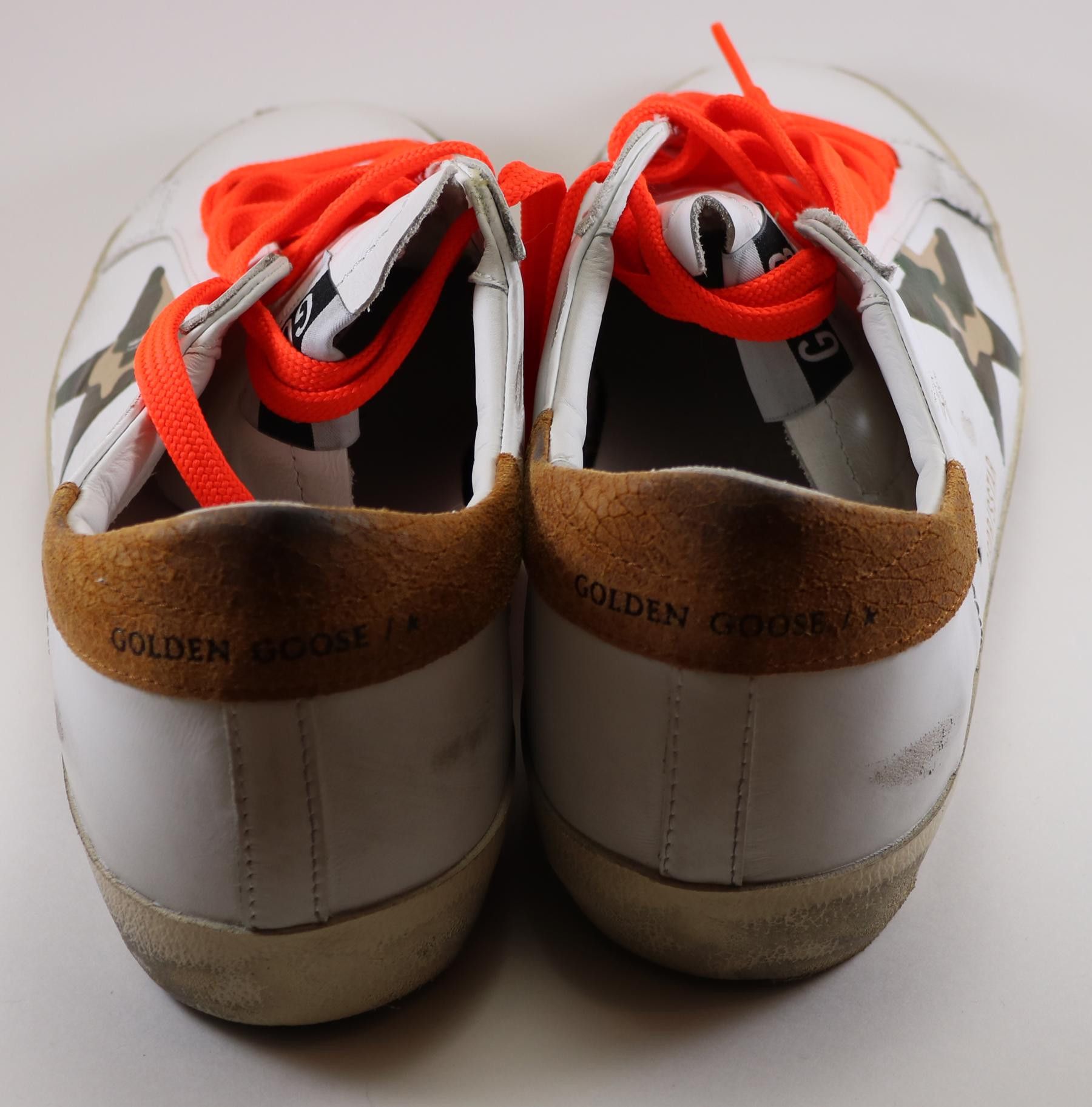 Golden Goose Golden Goose Deluxe Brand Superstar Classic Camo Orange Size US 9 / EU 42 - 4 Thumbnail
