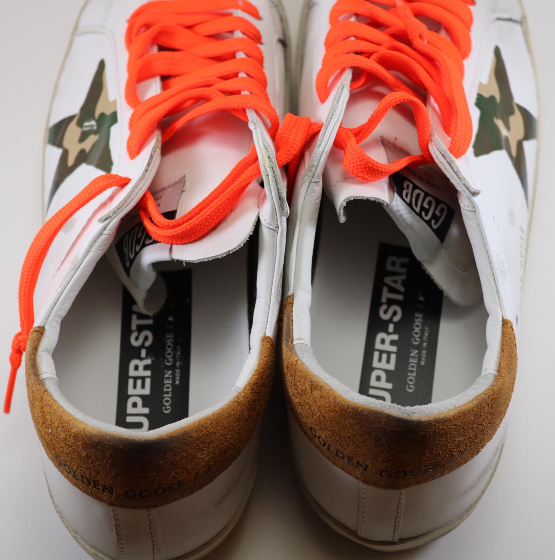 Golden Goose Golden Goose Deluxe Brand Superstar Classic Camo Orange Size US 9 / EU 42 - 5 Thumbnail