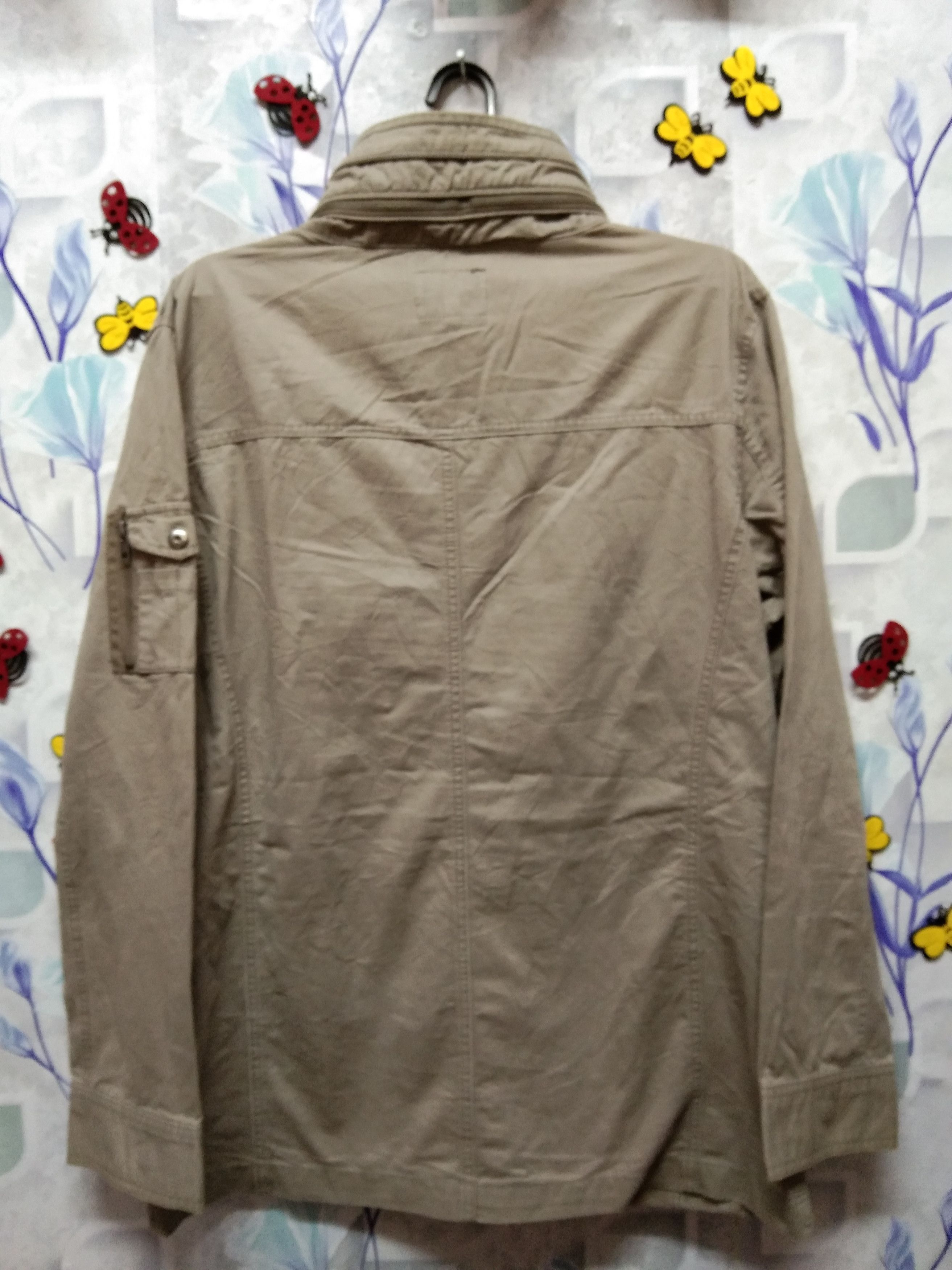 Japanese Brand Villand Parka khaki with hoodie Size US L / EU 52-54 / 3 - 6 Thumbnail