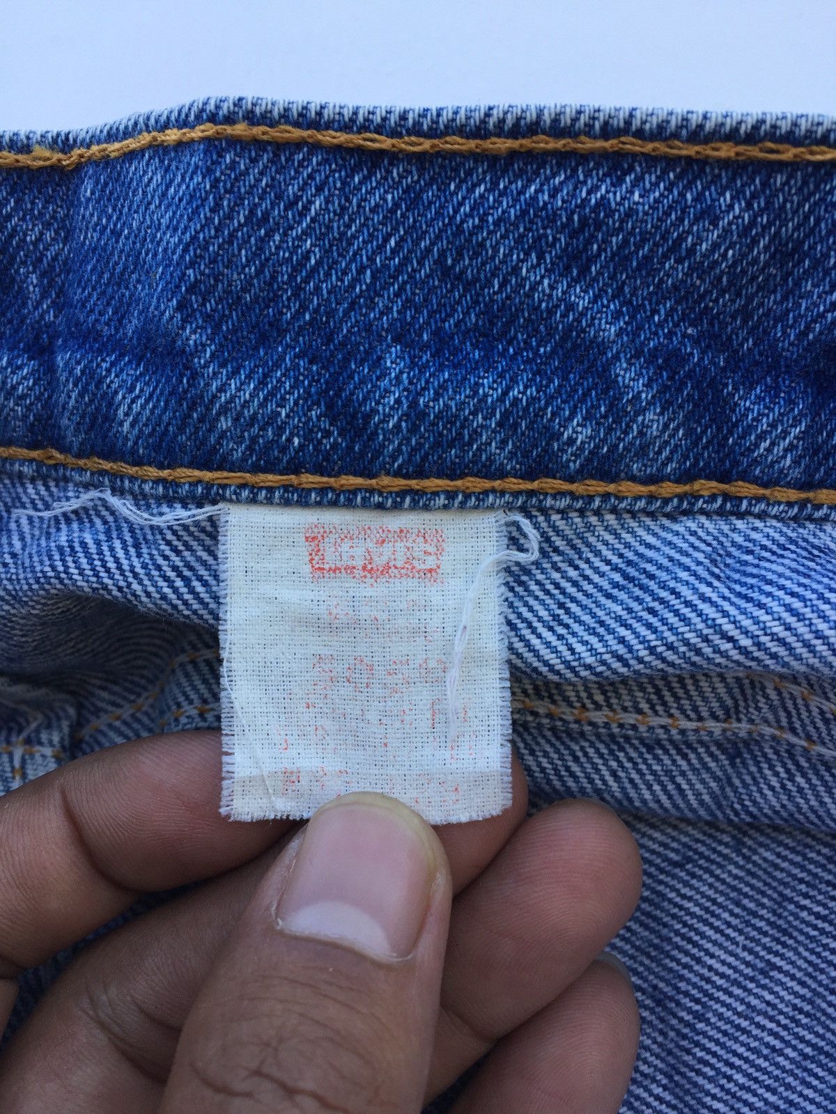 Levi's × Vintage Vintage 90s Levis 505 Oren Tab Size US 32 / EU 48 - 3 Thumbnail
