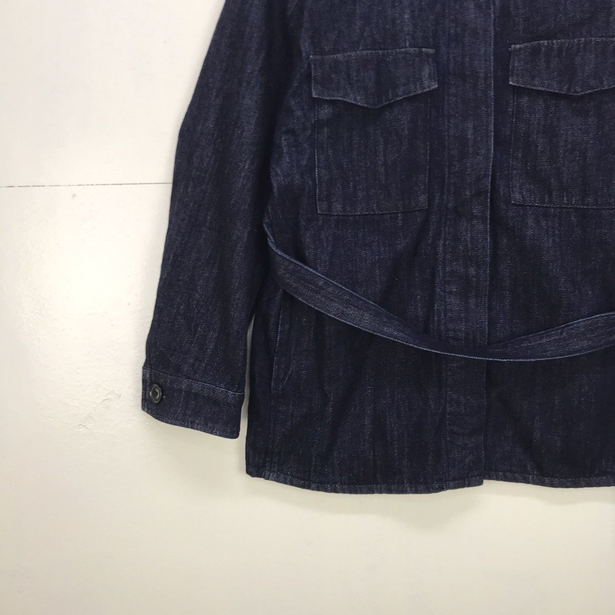 Lemaire × Uniqlo Uniqlo Lemaire Denim Jacket Size L / US 10 / IT 46 - 5 Thumbnail