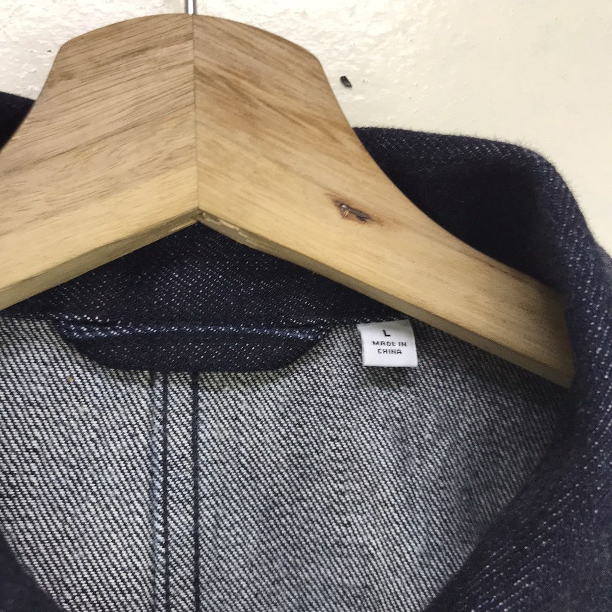 Lemaire × Uniqlo Uniqlo Lemaire Denim Jacket Size L / US 10 / IT 46 - 10 Thumbnail