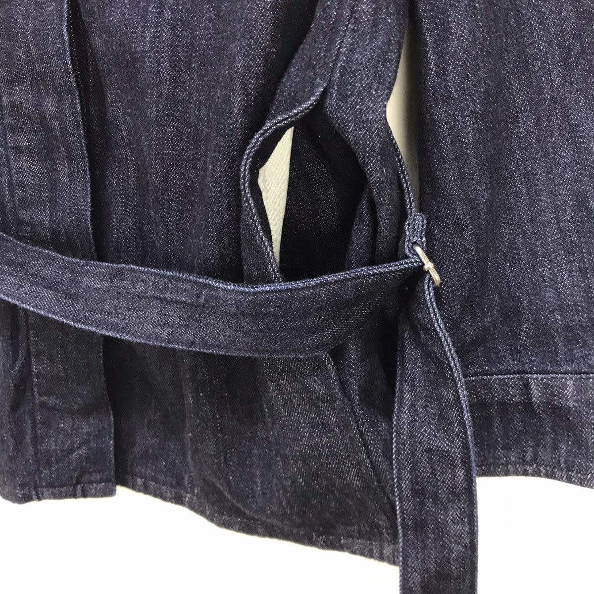Lemaire × Uniqlo Uniqlo Lemaire Denim Jacket Size L / US 10 / IT 46 - 14 Thumbnail